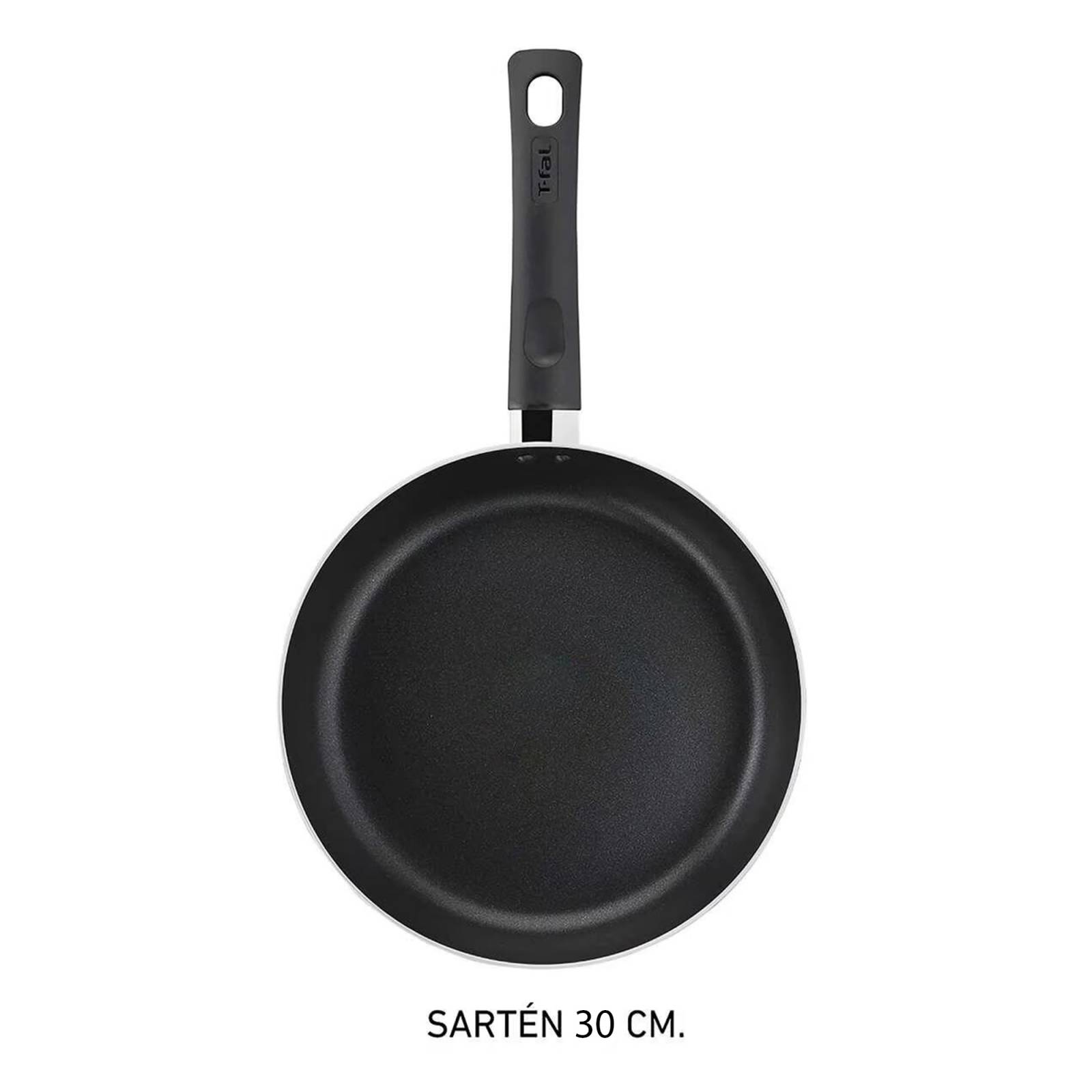 Sarten T fal 30cm INICIA Color Gris Teflón Antiadherente