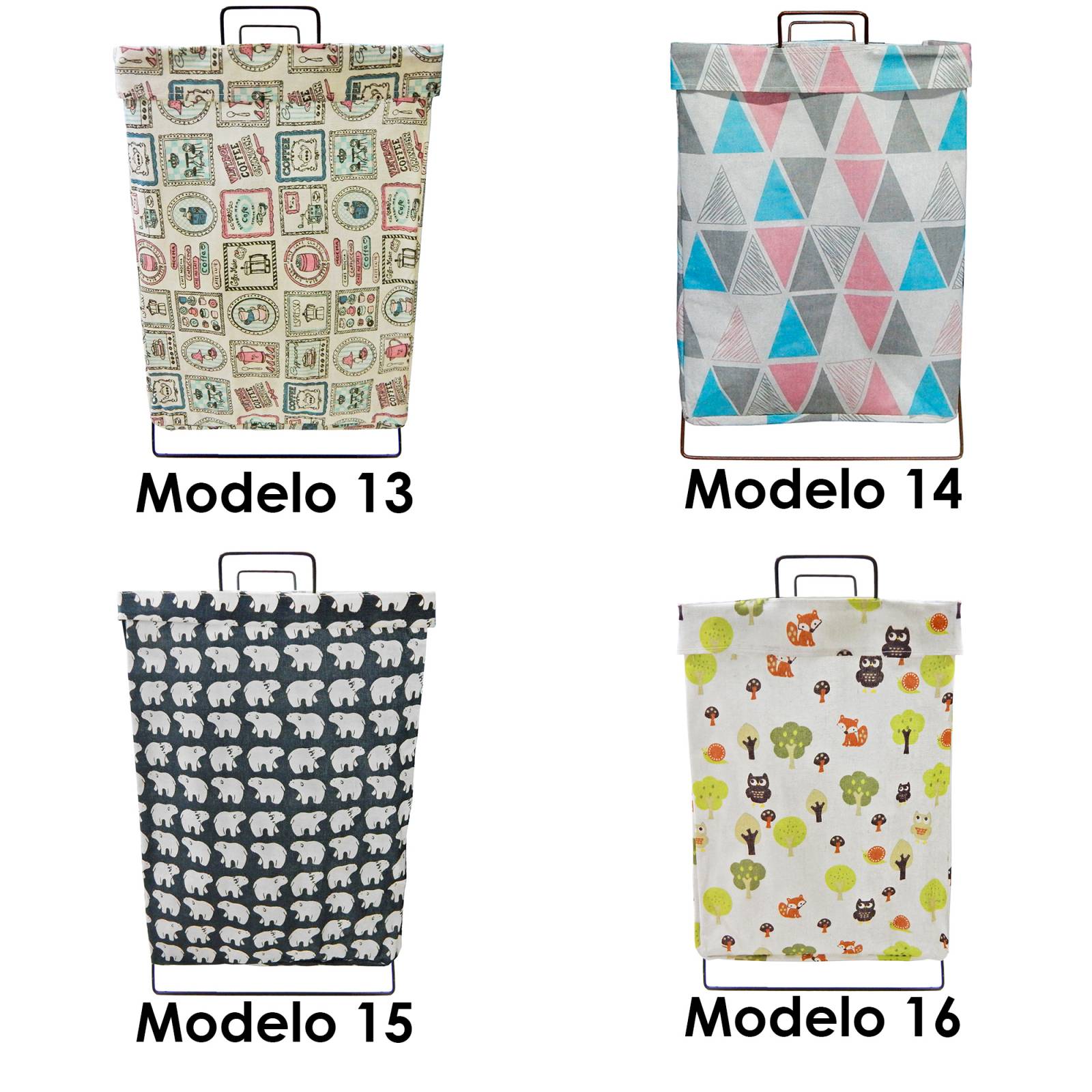 Cesto para Ropa Aquila Mod Arkansas Plegable