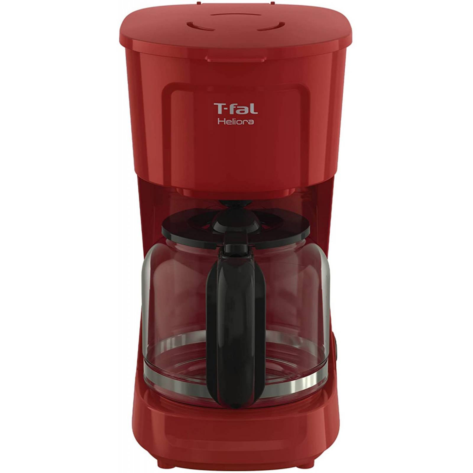 Cafetera T fal Heliora 18 Lts Roja función Antigoteo