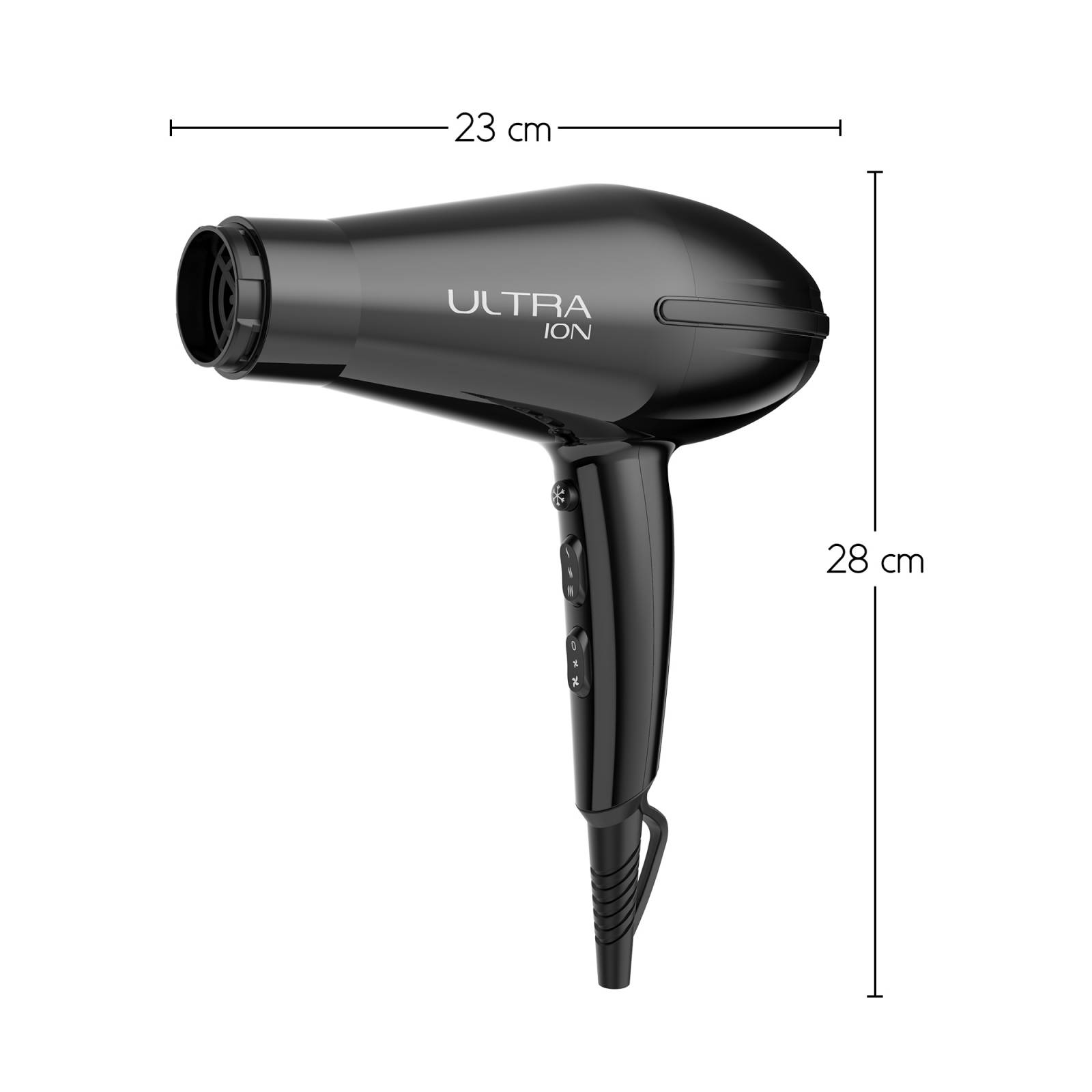 Secadora De Cabello Gama Italy Salón Exclusive Color Negro.