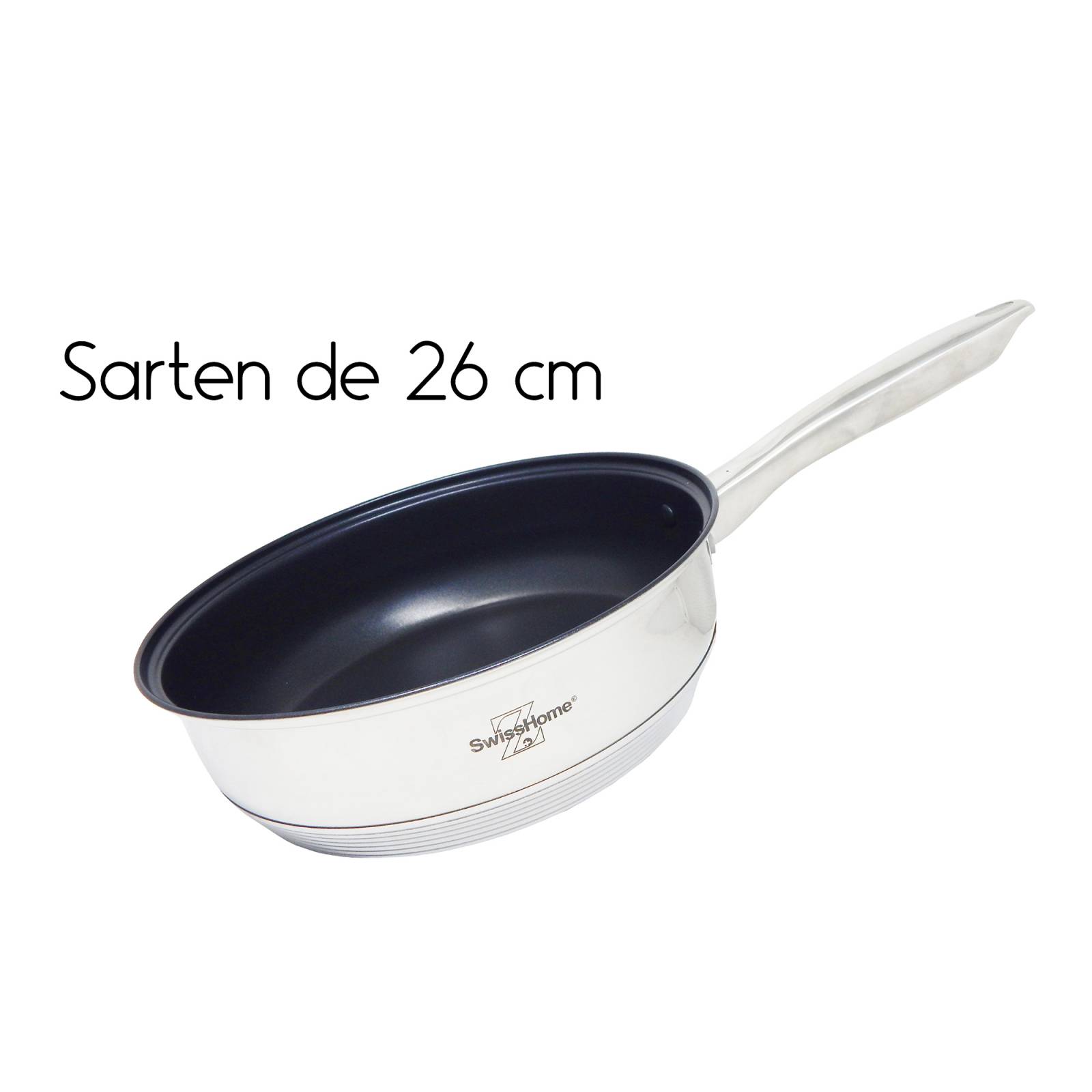 BATERIA ACERO INOX 12 PZS SWISS HOME MK 12 2