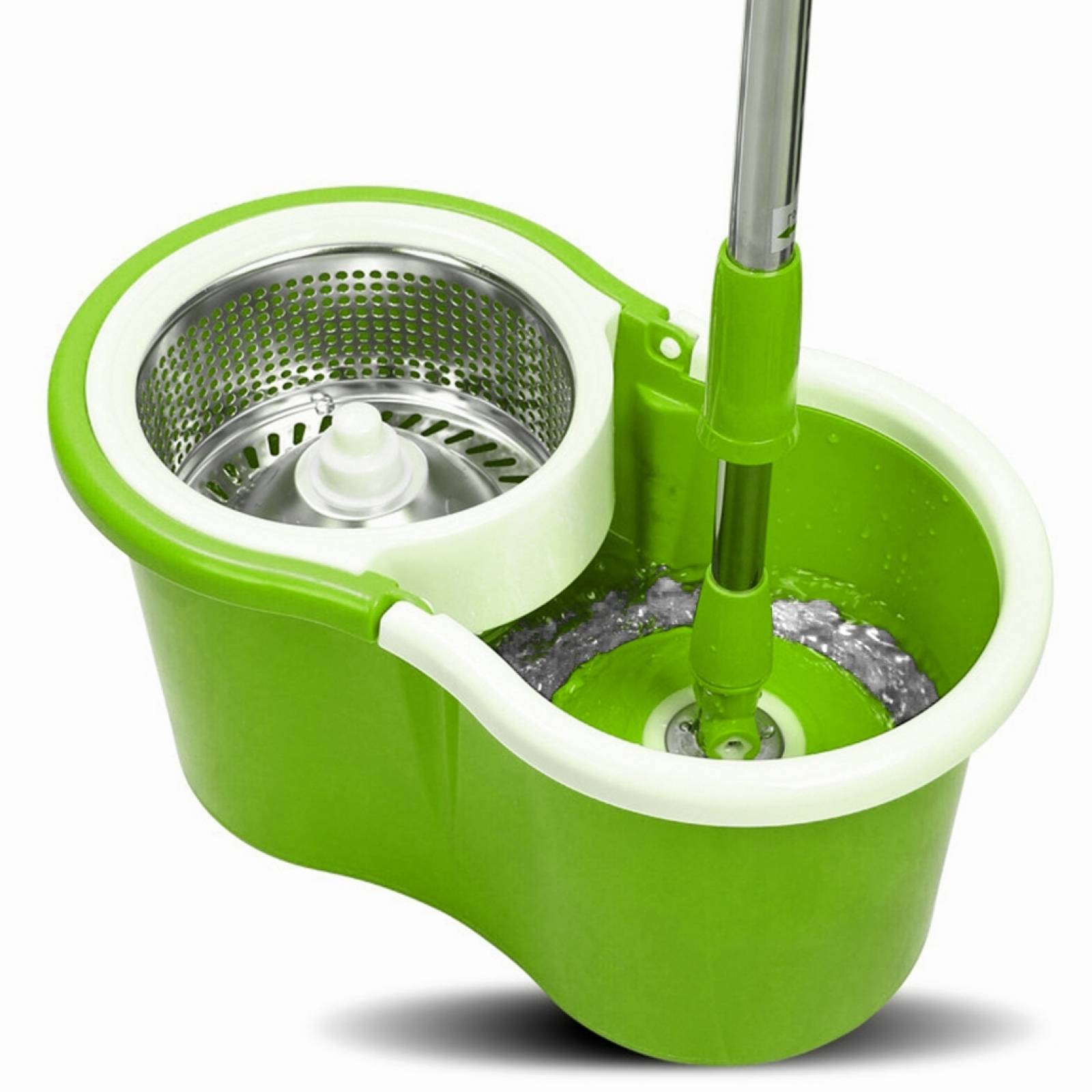 Trapeador Giratorio Spin Mop Pro   Verde