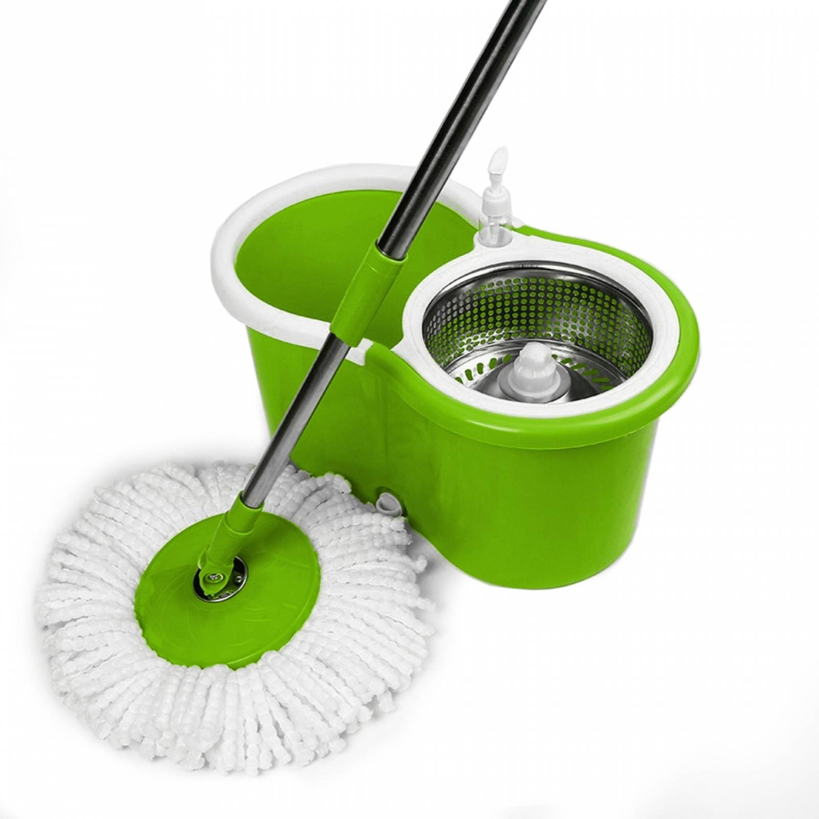 Trapeador Giratorio Spin Mop Pro   Verde