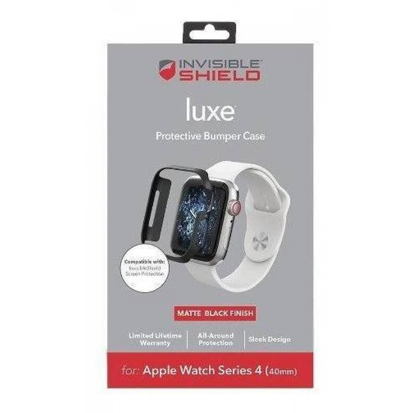 Luxe protective bumper case for apple watch sale series 4