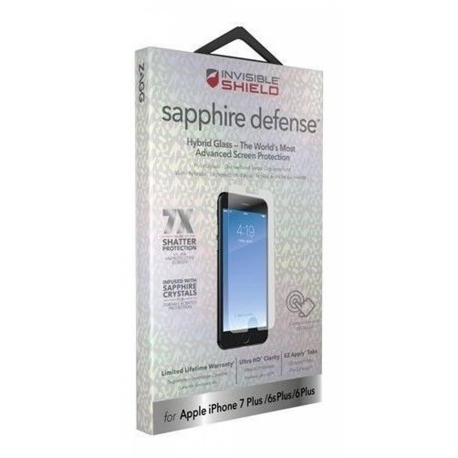 Mica Para iPhone 8 Plus Defensa De Zafiro Sapphire Zagg 
