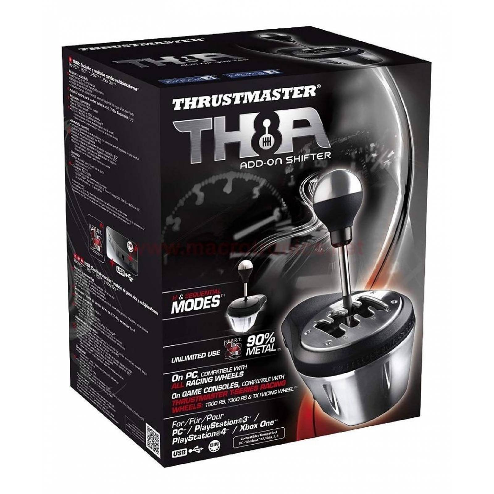 Palanca De Velocidades Th8a Add-on Shifter - Thrustmaster 