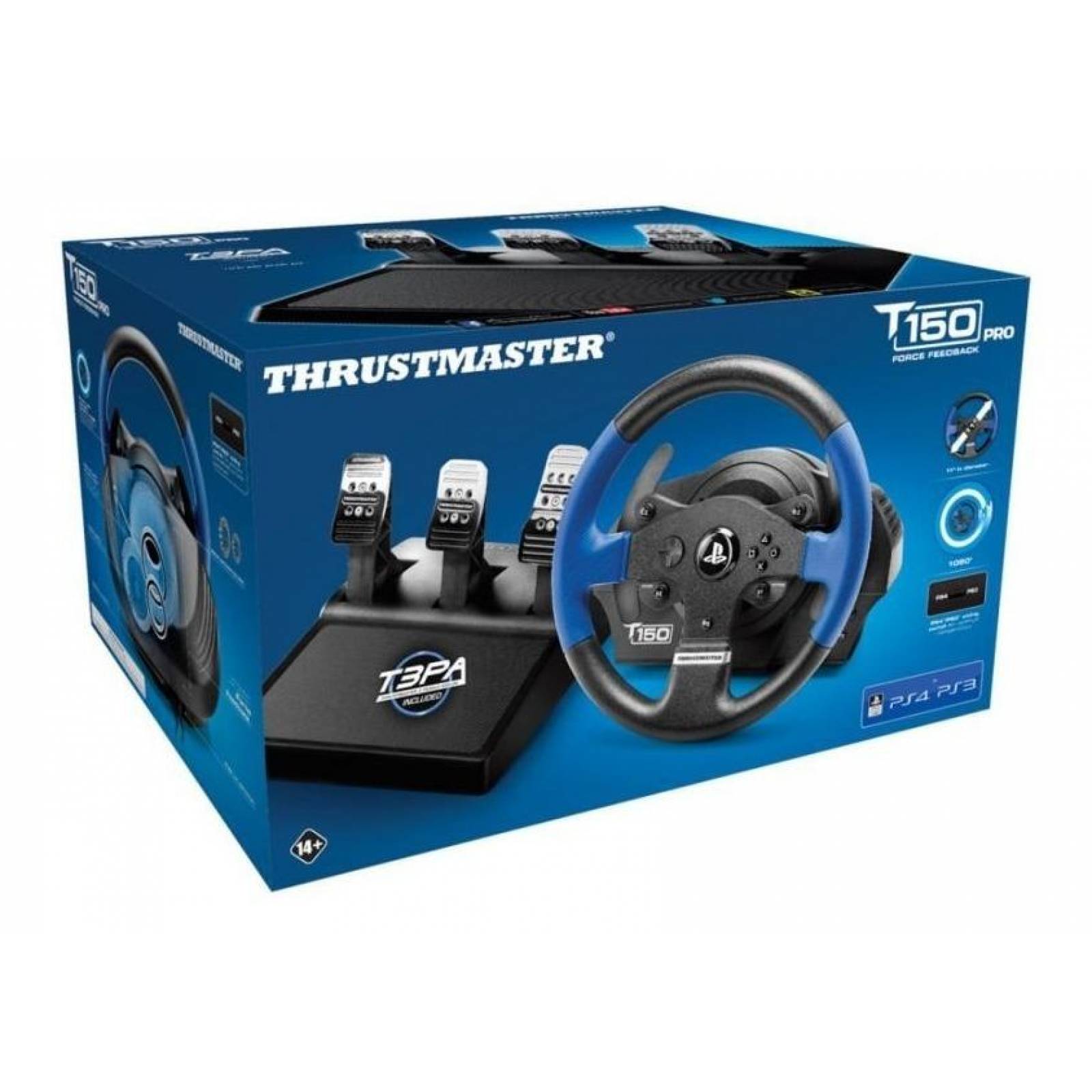 Volante Thrustmaster T150 Pro Force Feedback 1080 Para Pc 