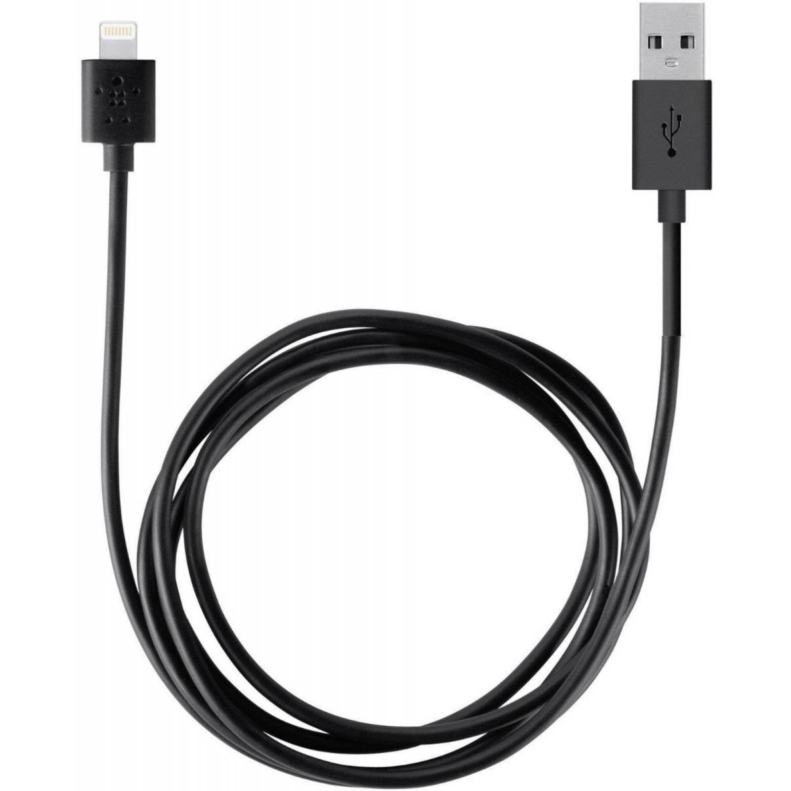 Cable Lightning Para iPhone & iPad Color Negro - Belkin 