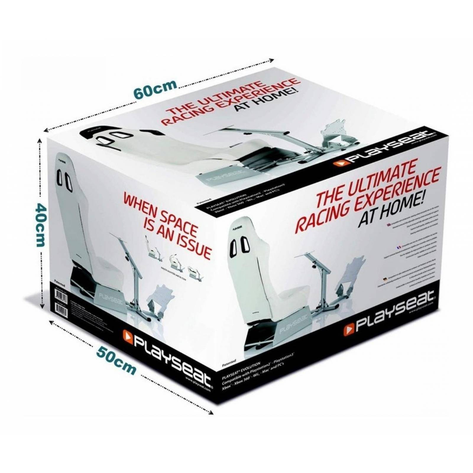 Asiento Simulador Playseat Evolution White - Xbox / Ps / Pc 