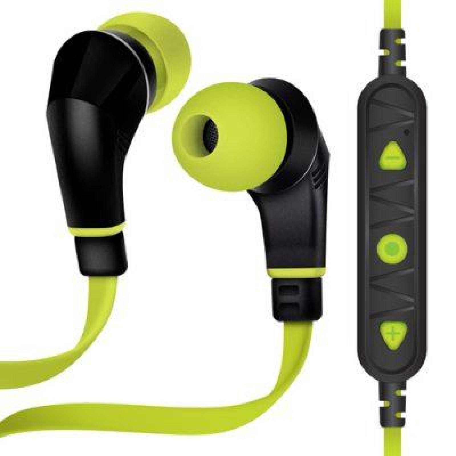 Audífonos Bluetooth Modelo NX80w Color Amarillo - Naztech