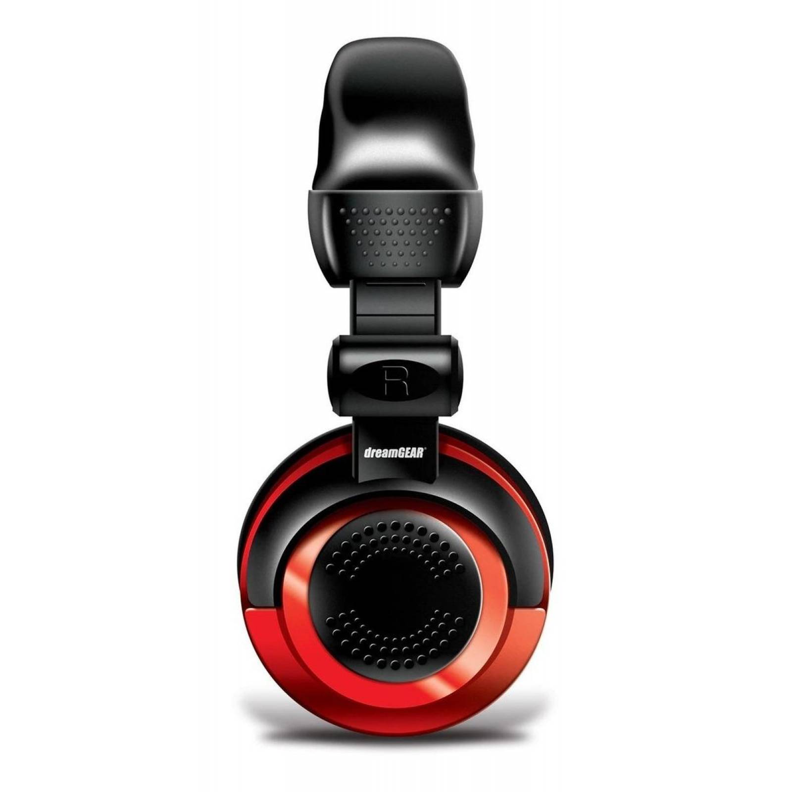 Auriculares Avanzados Con Micrófono Universal Rojo Dreamgear 