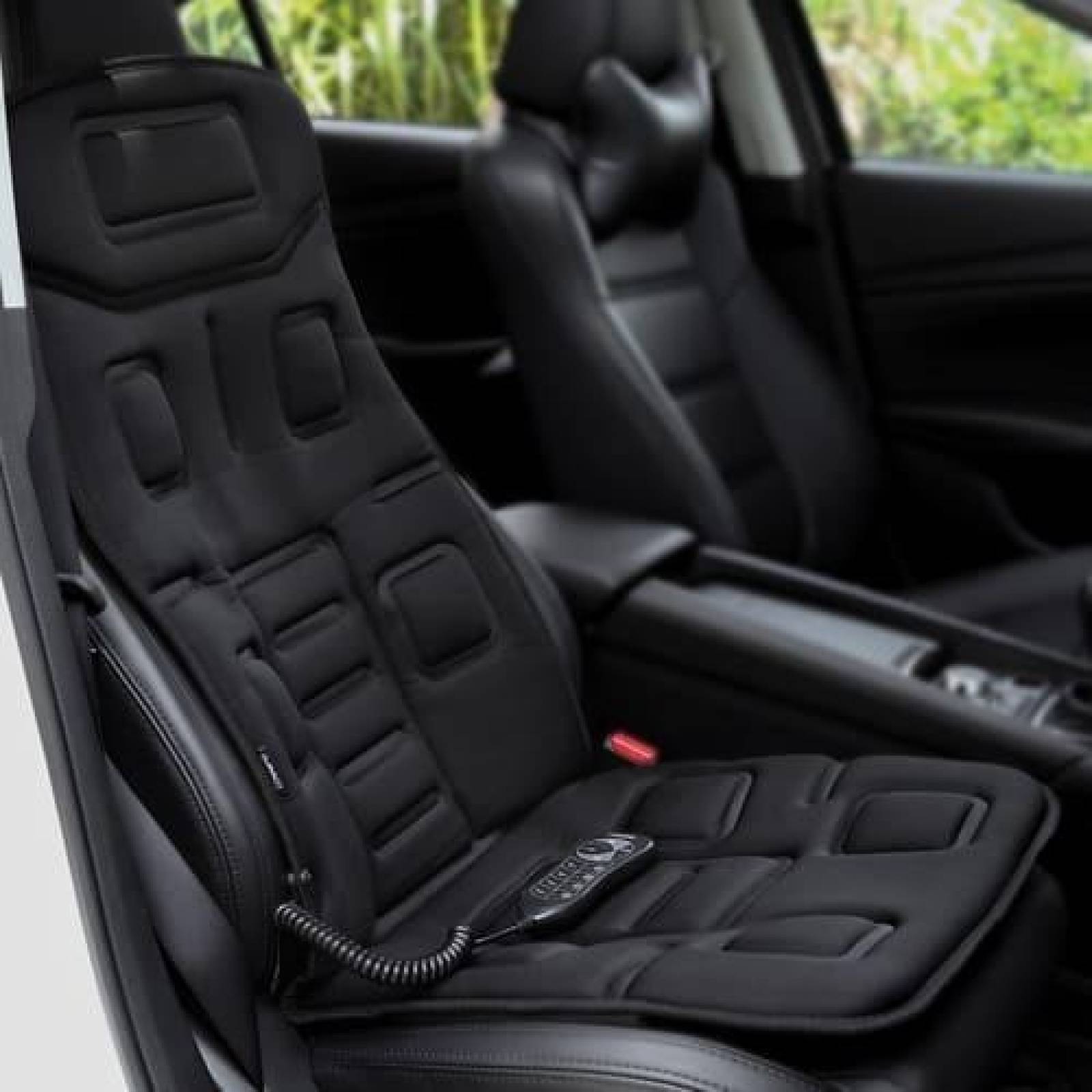 Masajeador De Espalda Para Coche Con Vibración Negro - Naipo 