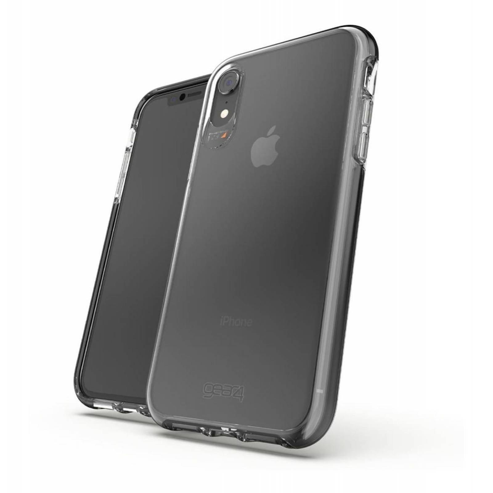 Funda Para iPhone XR Modelo Crystal Color Negro - Gear4 
