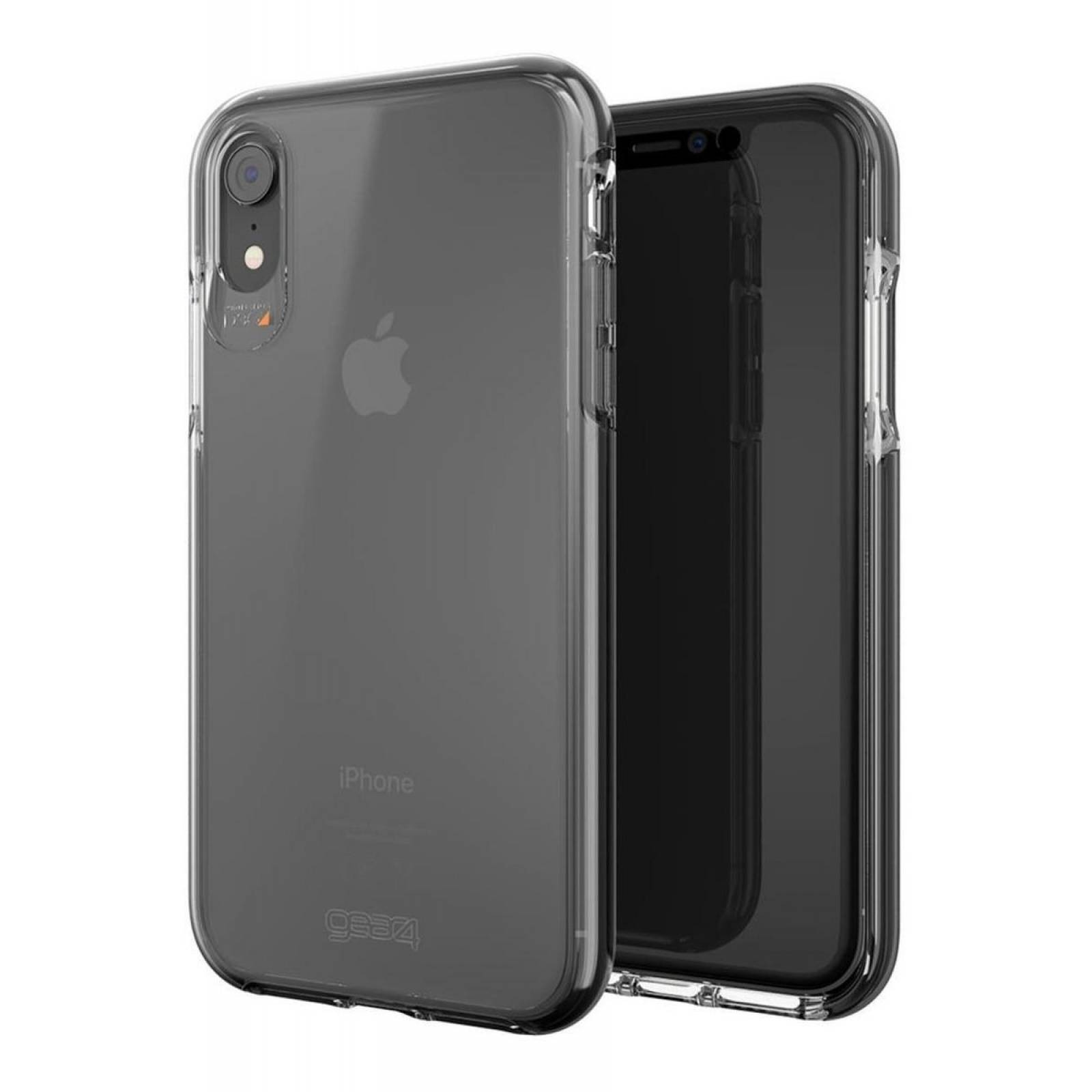 Funda Para iPhone XR Modelo Crystal Color Negro - Gear4 