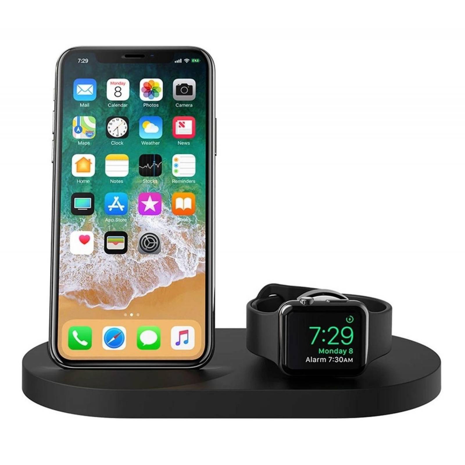 Base De Carga Inalámbrica Para iPhone Y Apple Watch Belkin 