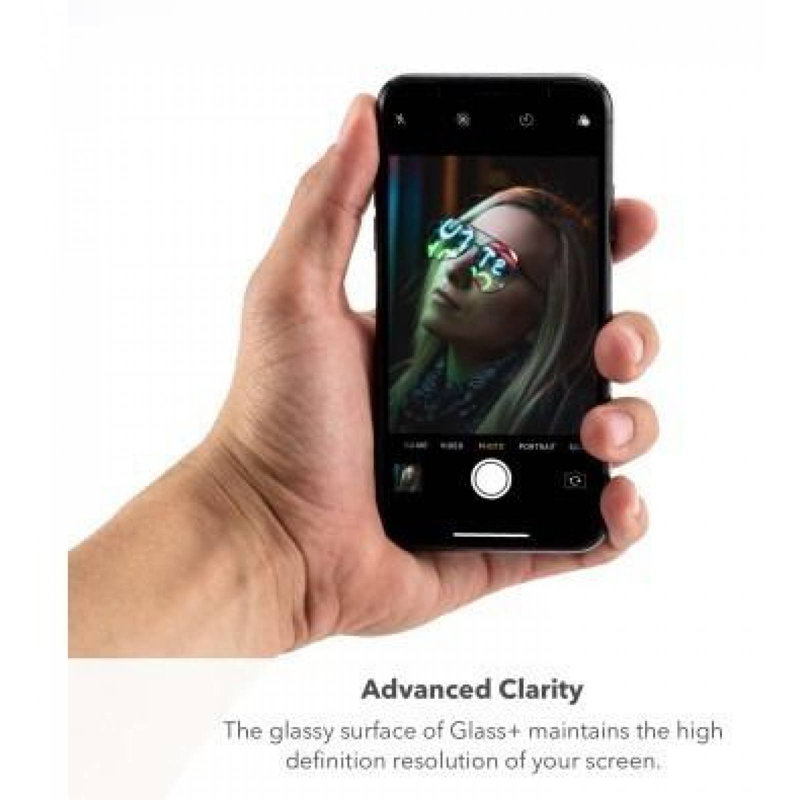 Mica Cristal Templado iPhone 8 Plus Invisible Shield - Zagg 