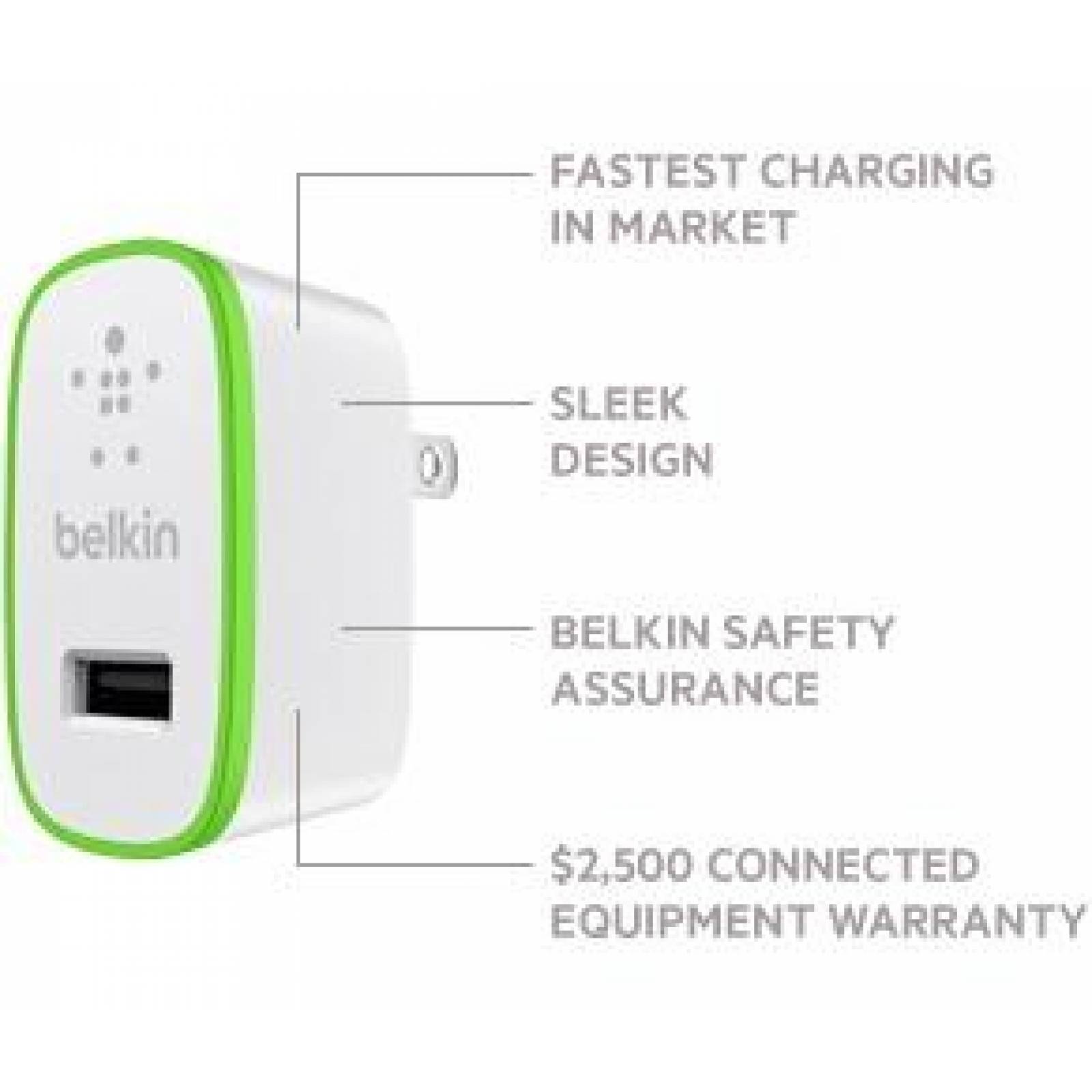 Cargador Para iPad & iPhone Boost Up Cable 12w-2.4amp Belkin 
