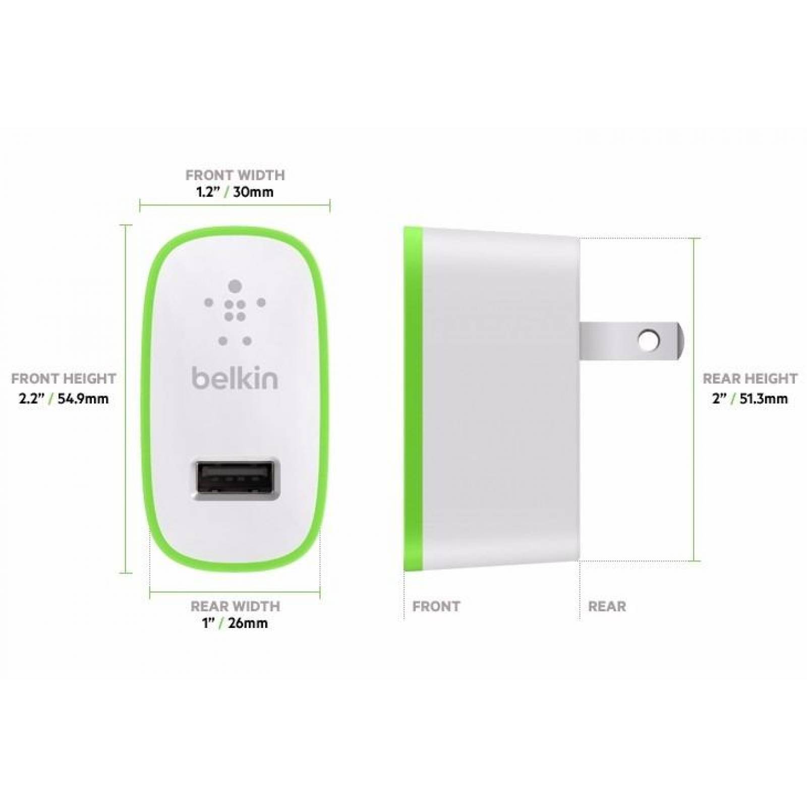 Cargador Para iPad & iPhone Boost Up Cable 12w-2.4amp Belkin 