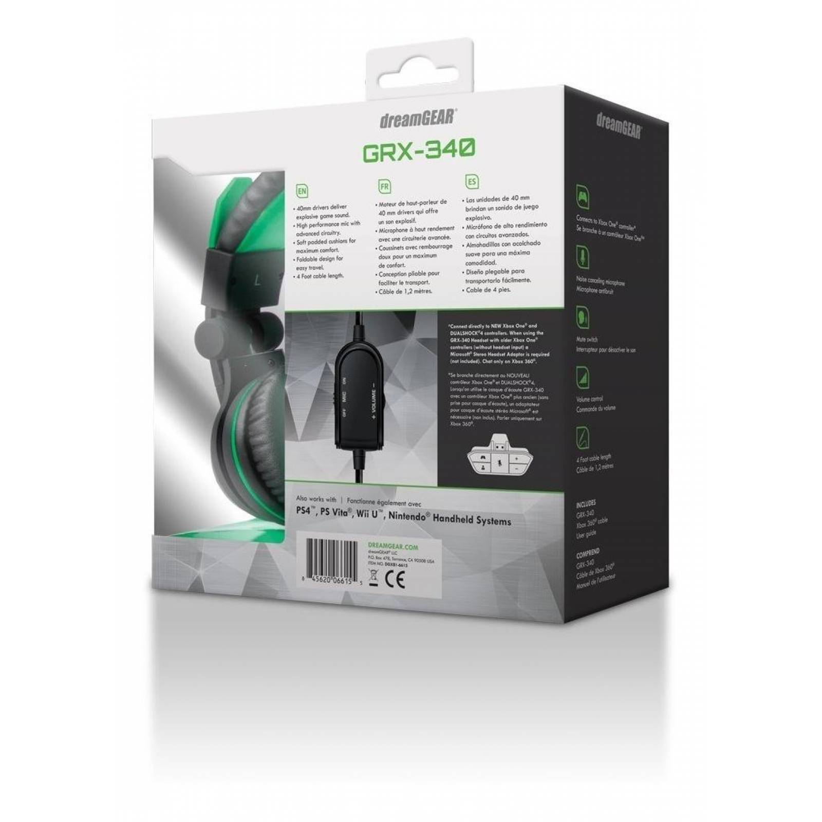 Auriculares Avanzados Con Micrfono Para Xbox One - Diadema 