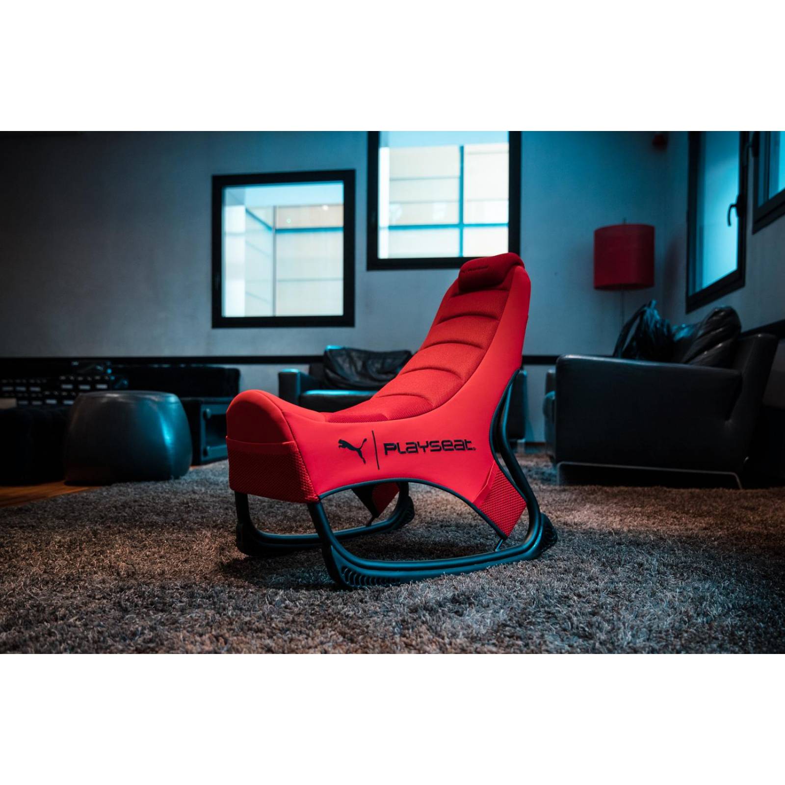 Asiento Gamer Playseat modelo Puma Game Seat color Rojo 