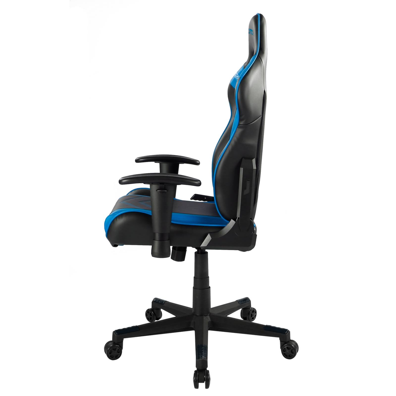Silla Gamer Pro Modelo Serie P color Negro con Azul Dxracer 