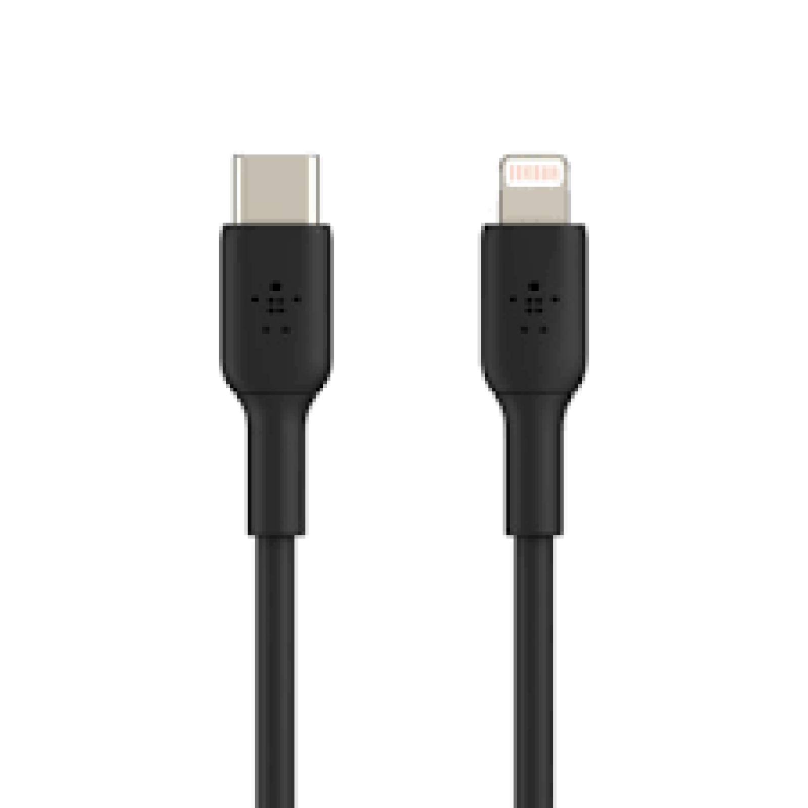 Cable de USB-C a Lightning Boost Charge 1m Negro - Belkin 
