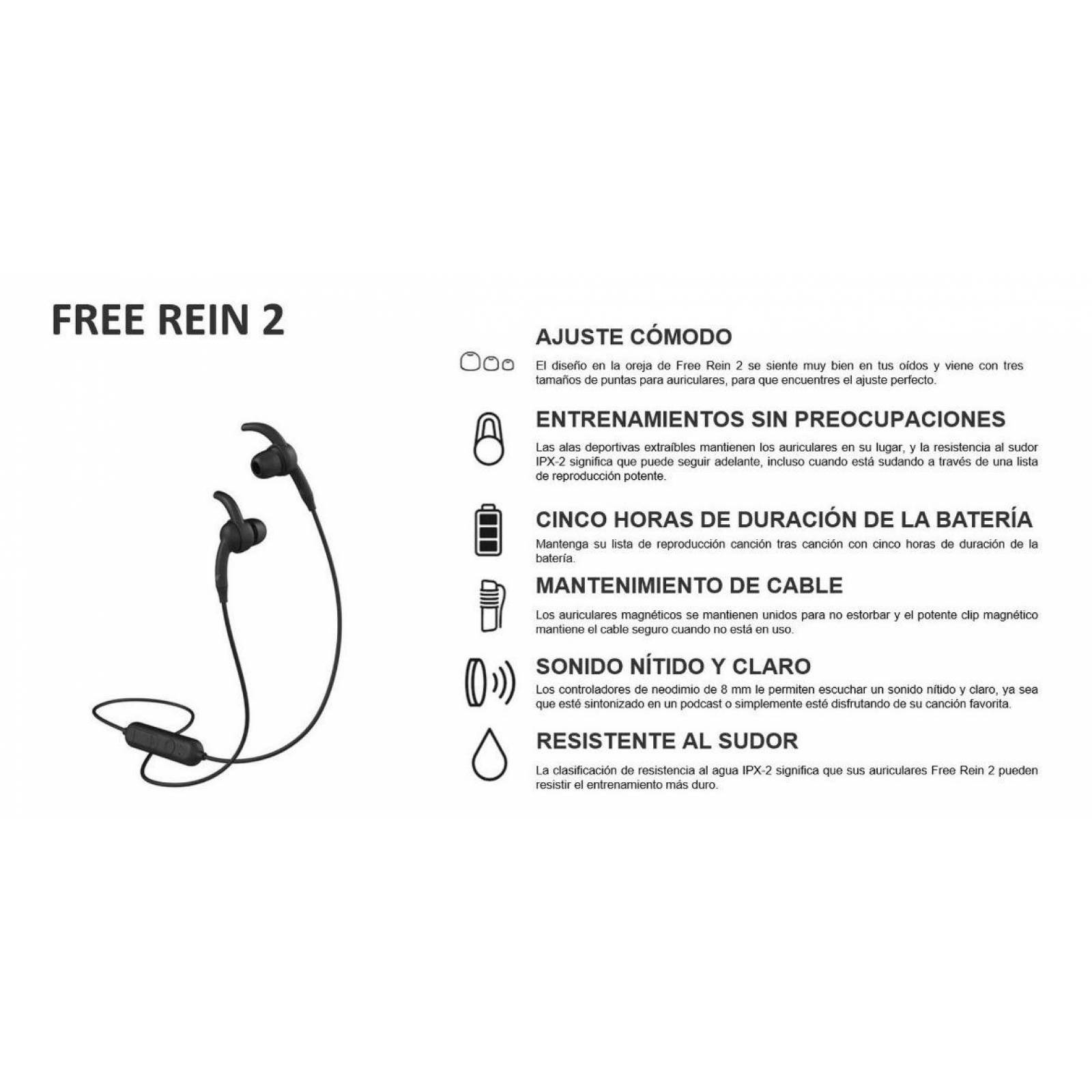 Audífonos Inalámbricos Bluetooth Blanco Free Rein 2 - Ifrogz 