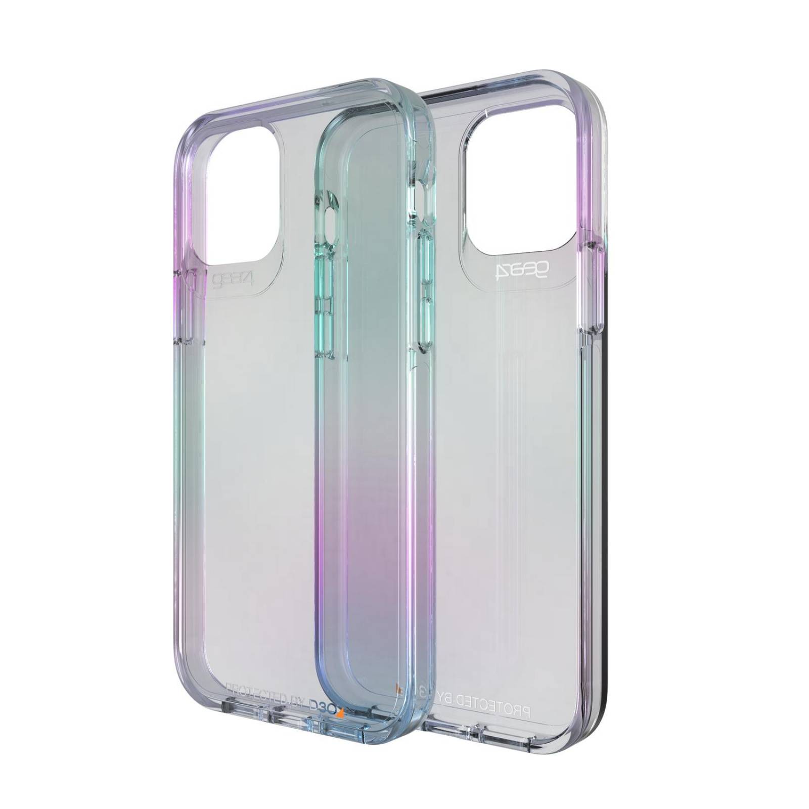 Funda Gear4 Crystal Palace para iPhone 12/12 Pro Iridiscente 