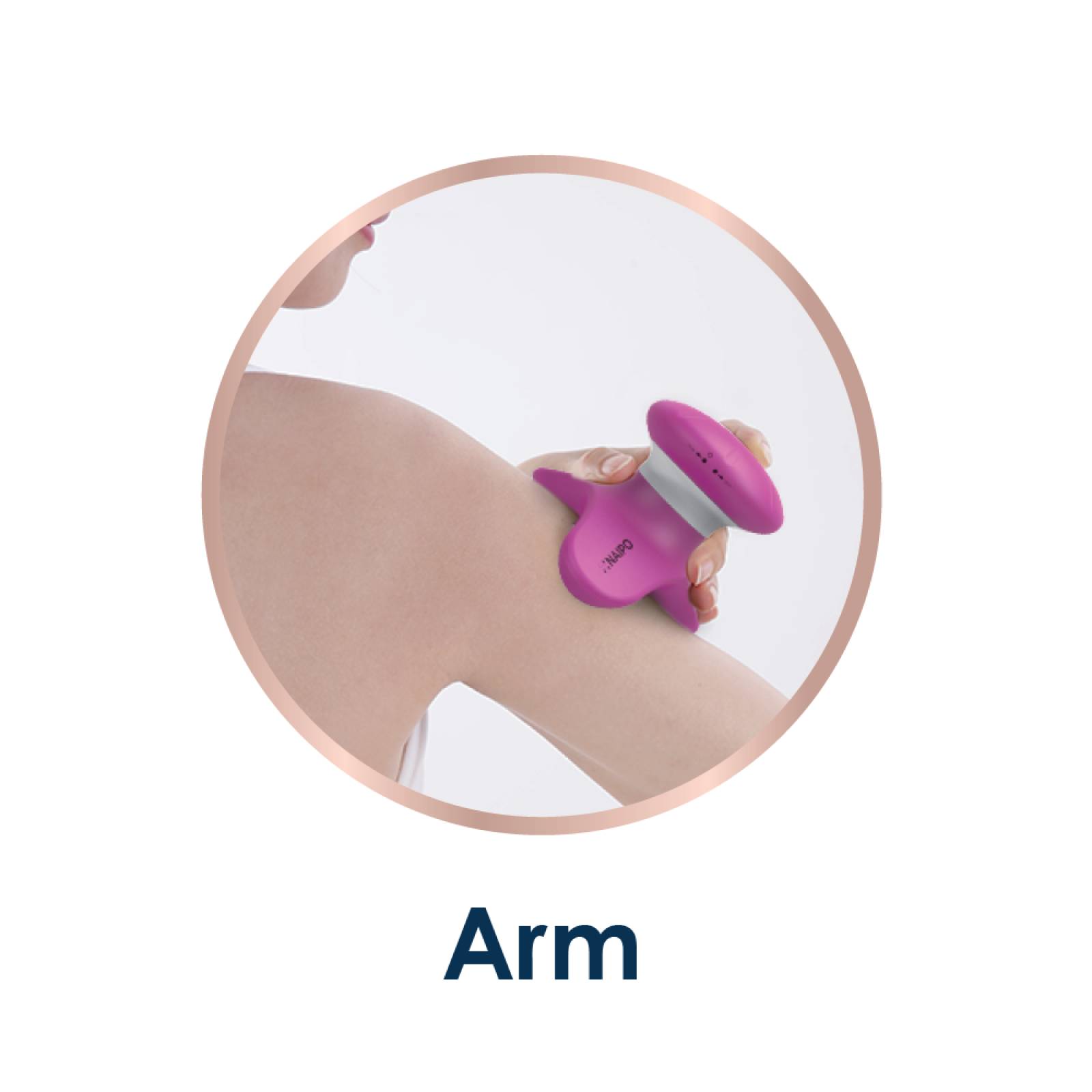 Mini masajeador impermeable - Rosa 