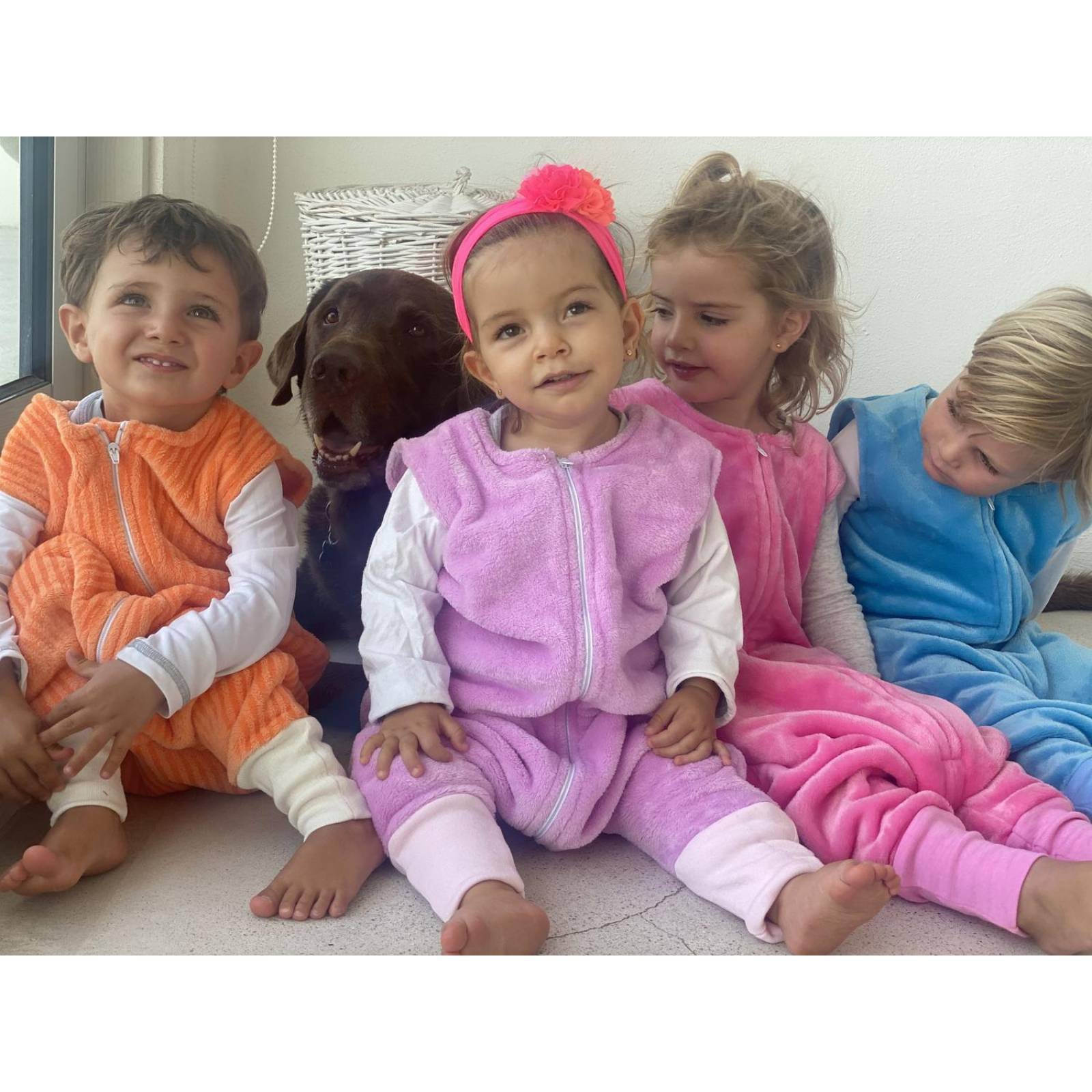 Saquito de dormir multicolor para bebé BB