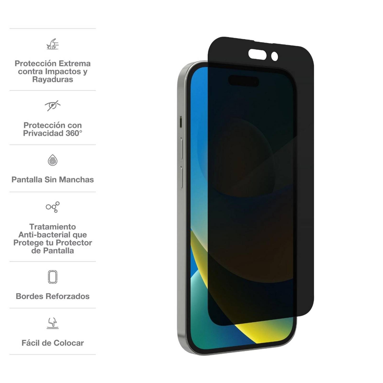 InvisibleShield Glass Elite iPhone 14 Pro Max protector de pantalla 