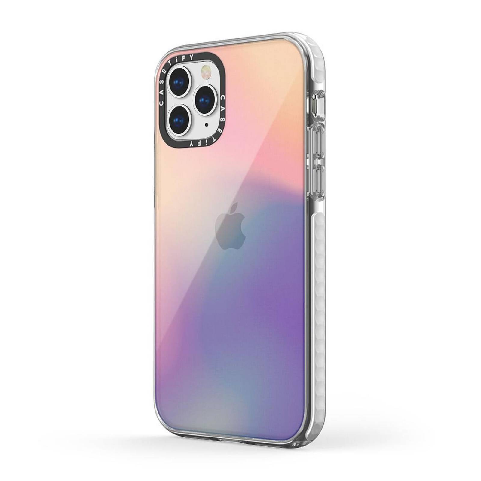 Funda CASETiFY Ultra Impact Iridiscente para iPhone 12 y 12 Pro 