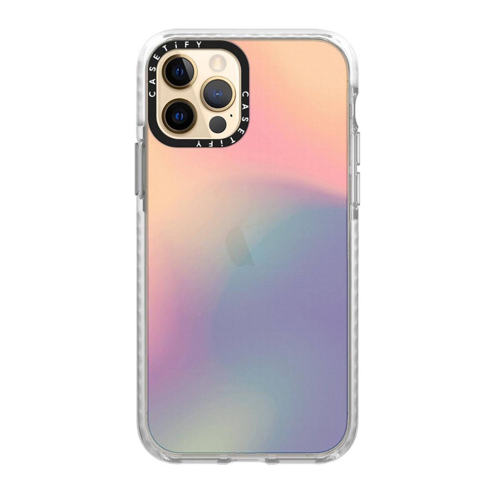 Funda CASETiFY Ultra Impact Iridiscente para iPhone 12 y 12 Pro 