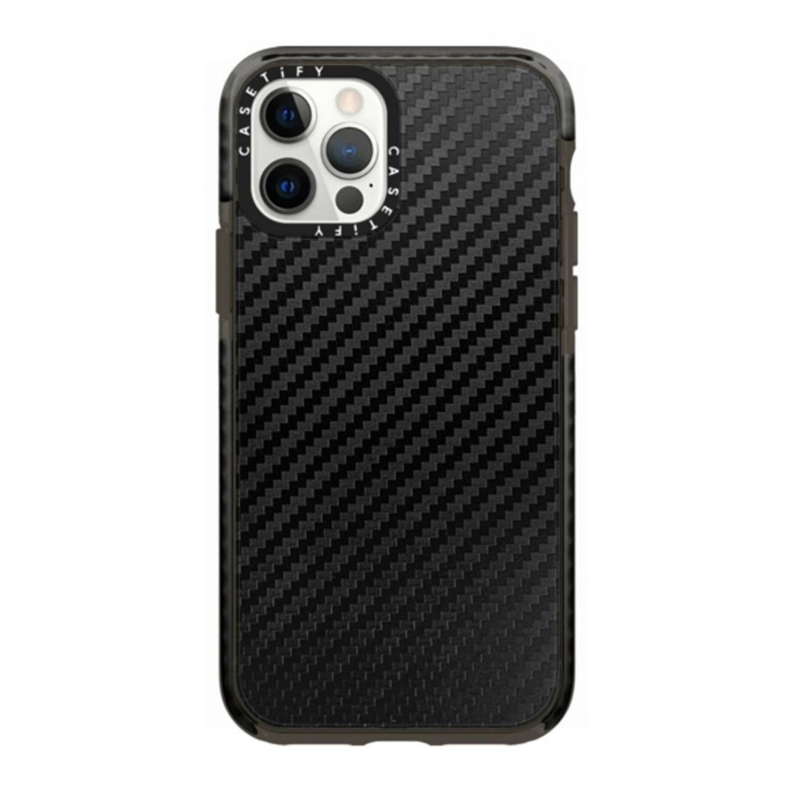 Funda CASETiFY Impact Negro para iPhone 12 y 12 Pro 