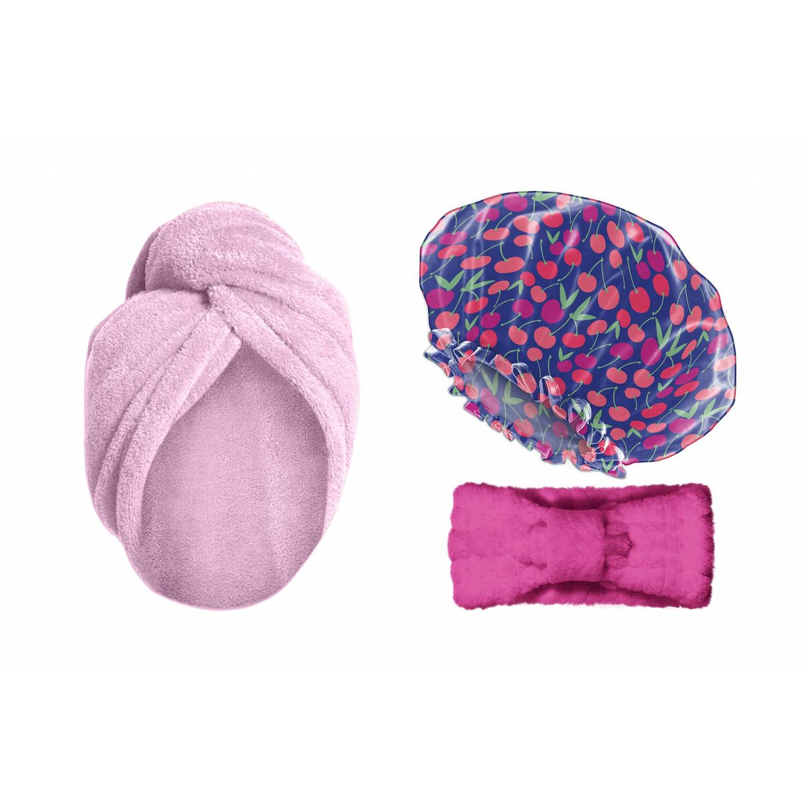 Set De Banda, Turbante Y Gorro Para Pelo 