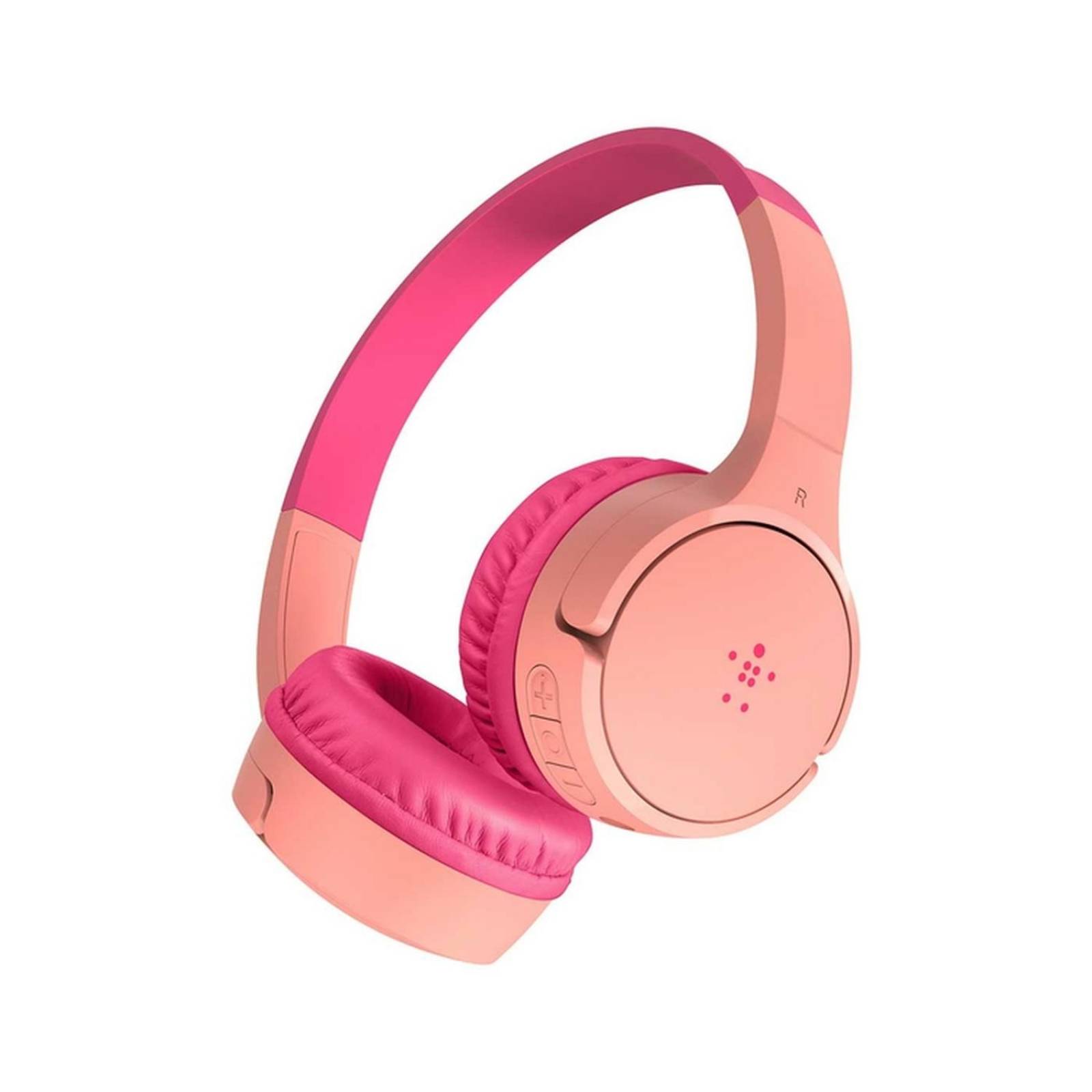 Auriculares inalámbricos supra aurales para niños BL- Rosa 