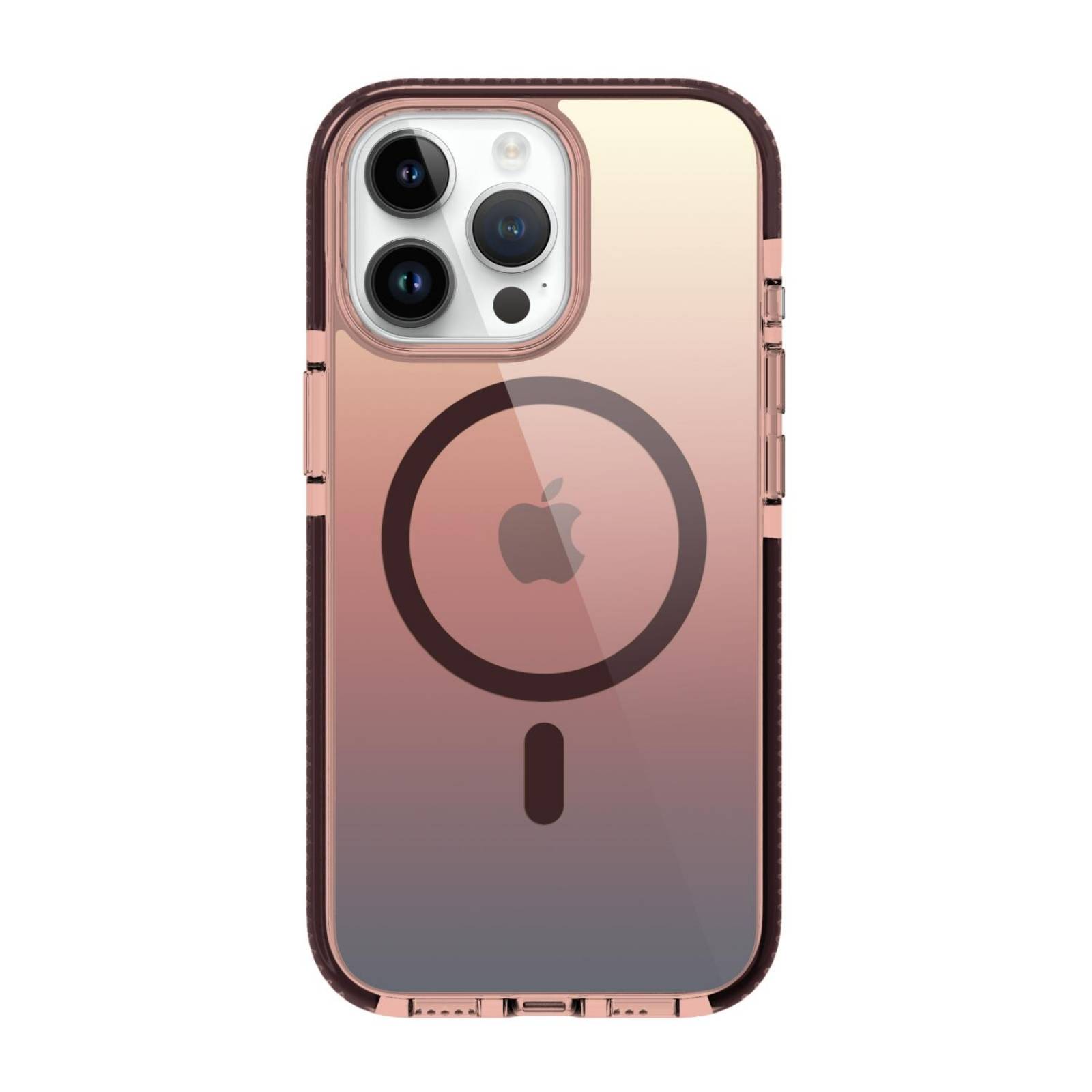 Funda Safetee Flow Café y Naranja para iPhone 15 Pro Max 