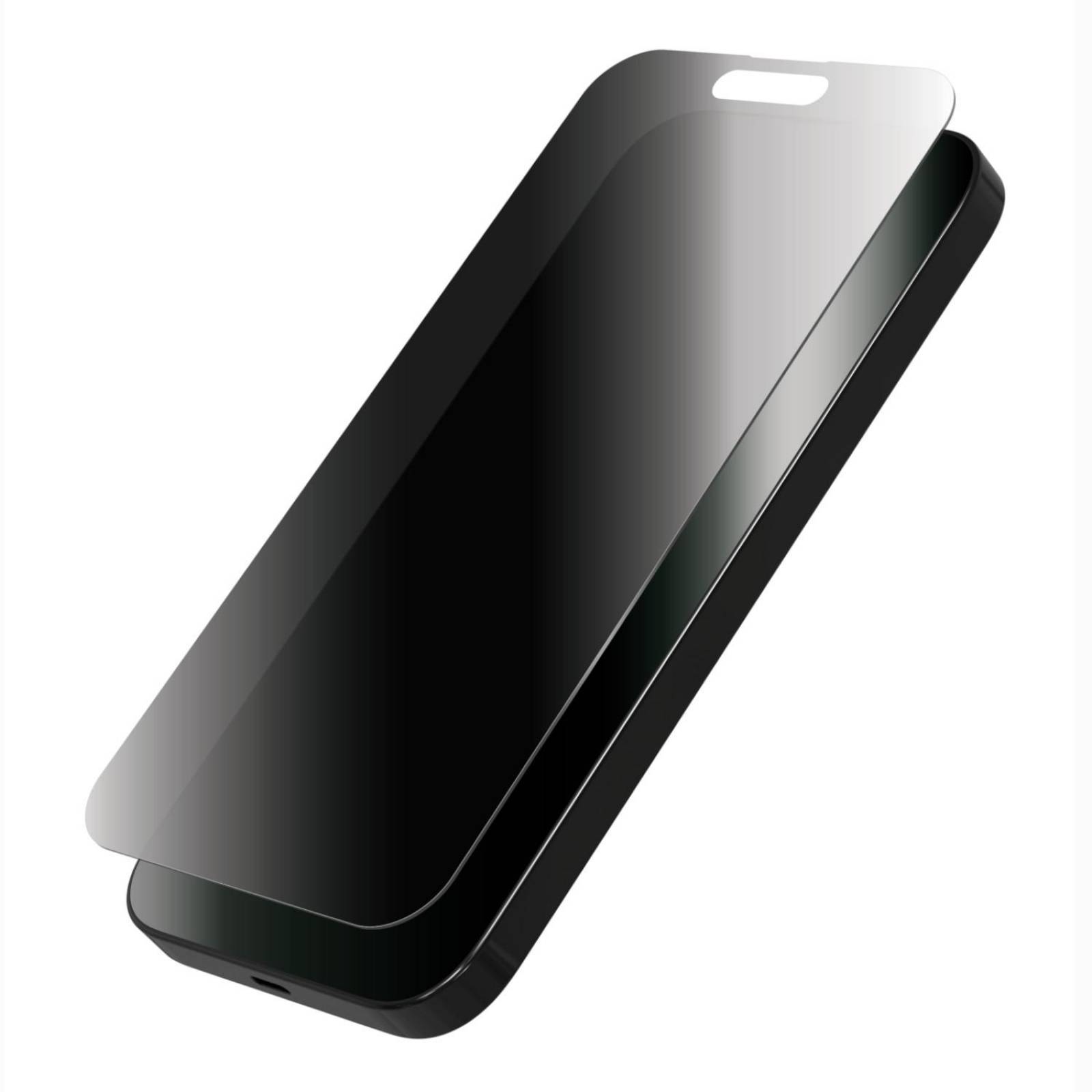 Mica Glass Elite ZAGG con privacidad 360 para iPhone 15