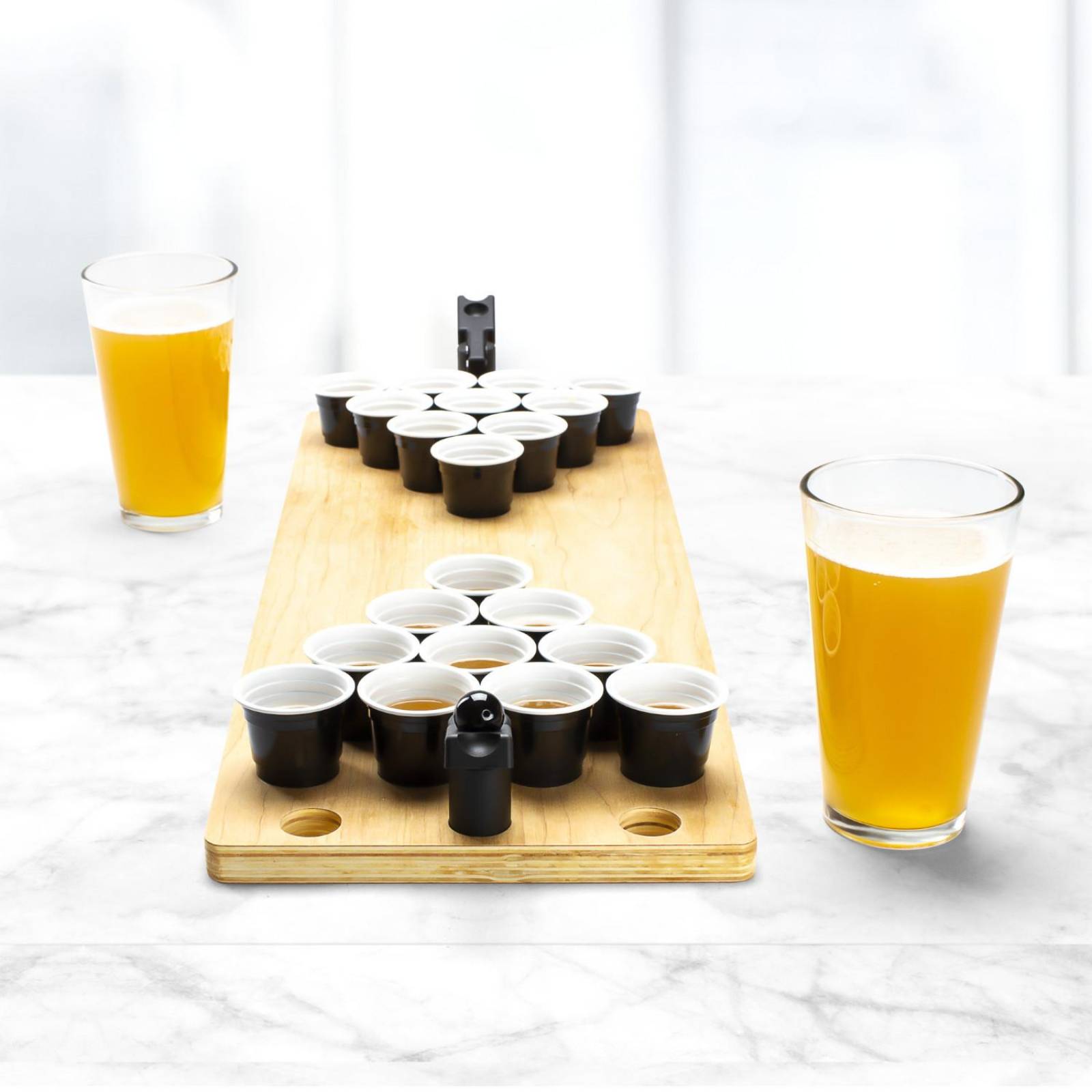 Juego De Mesa Mini Beer Pong 