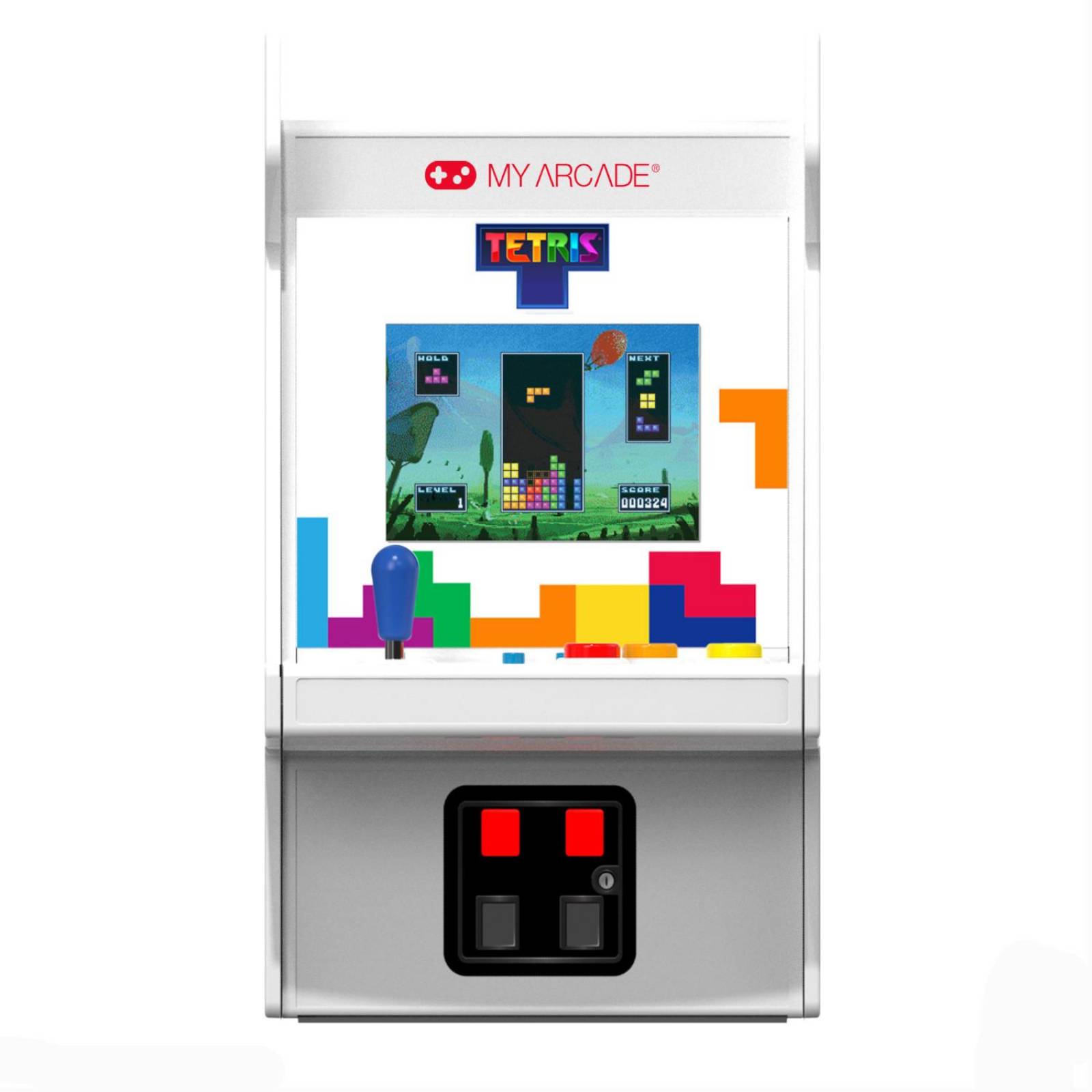 Consola Para Video Juegos Tetris Micro 