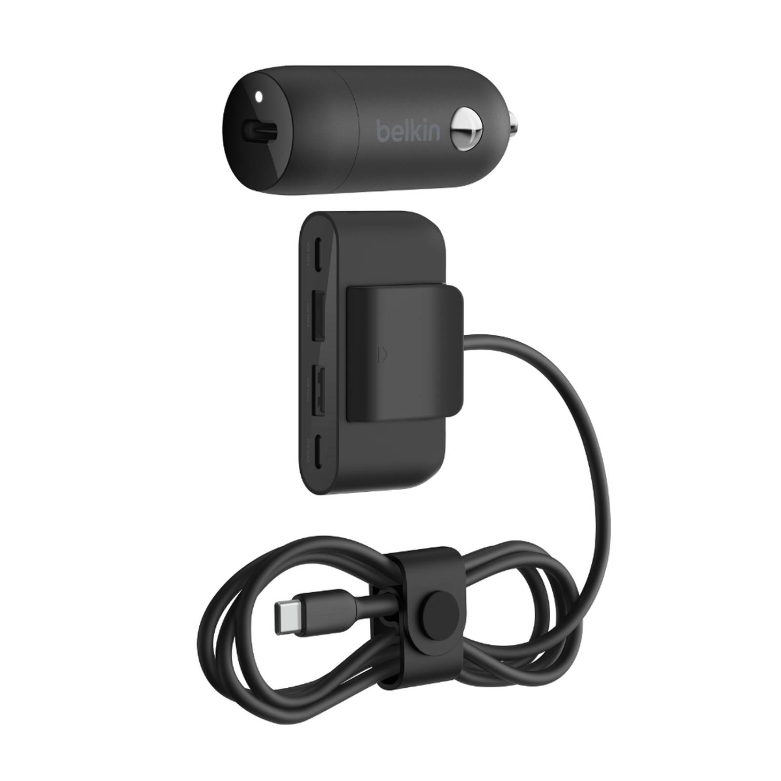 Cargador De Coche 30W Usb-C + Cable Usb-C A Usb-C