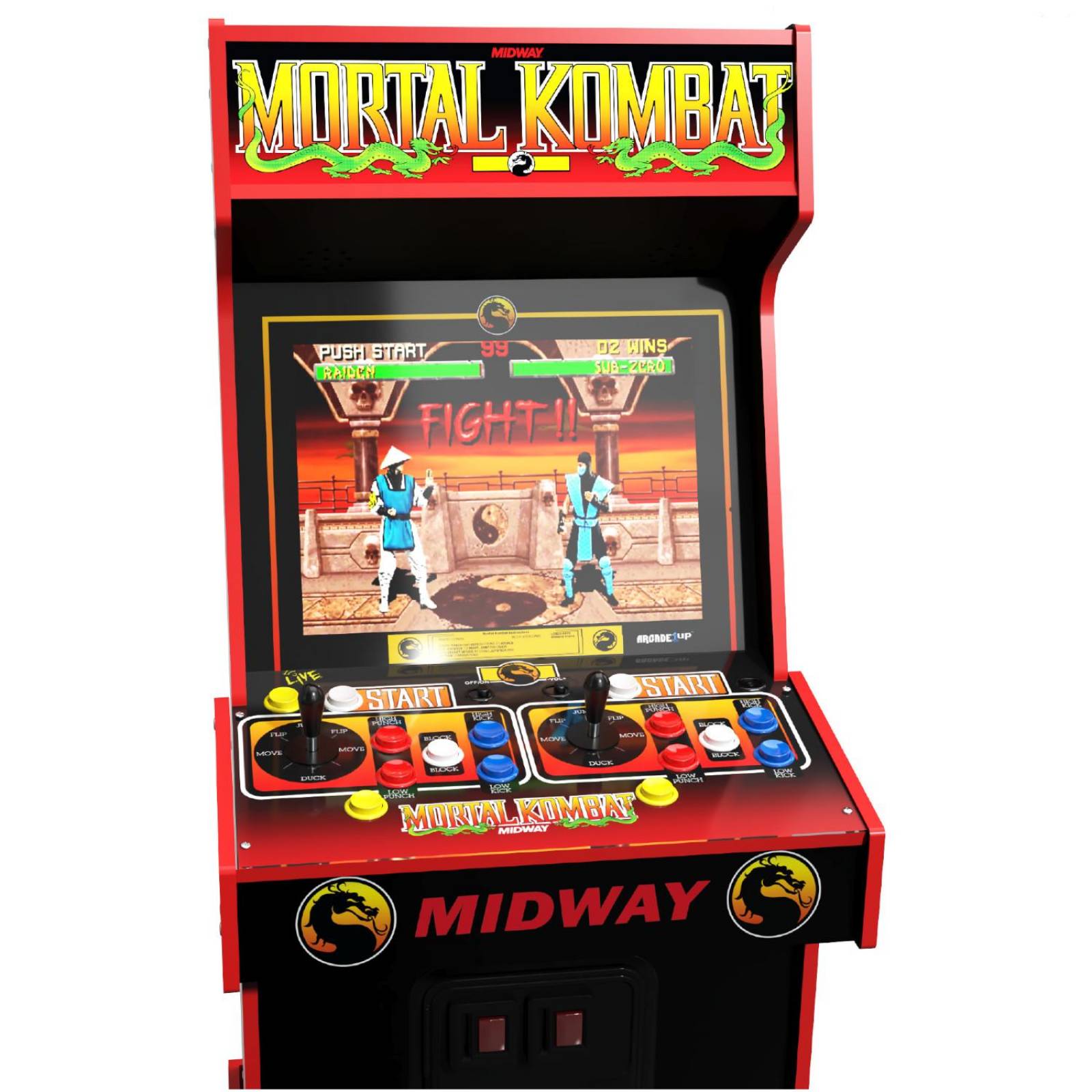 Máquina recreativa con Wifi de Mortal Kombat Midway Legacy 14 en 1 