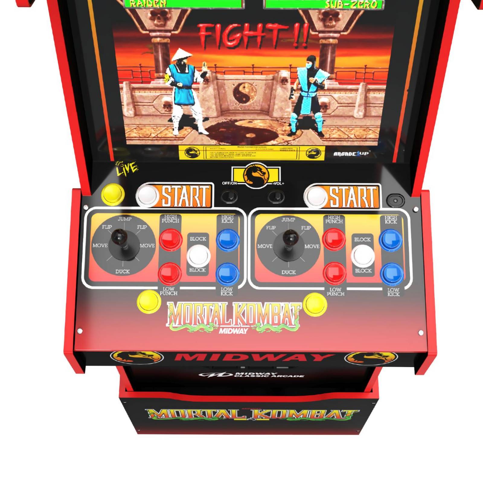Máquina recreativa con Wifi de Mortal Kombat Midway Legacy 14 en 1 