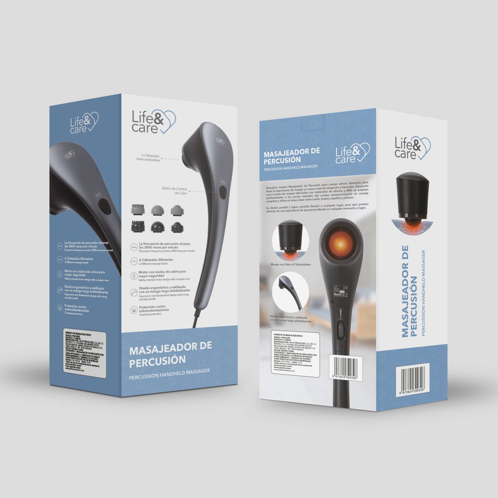 Masajeador de Espalda Life&Care 