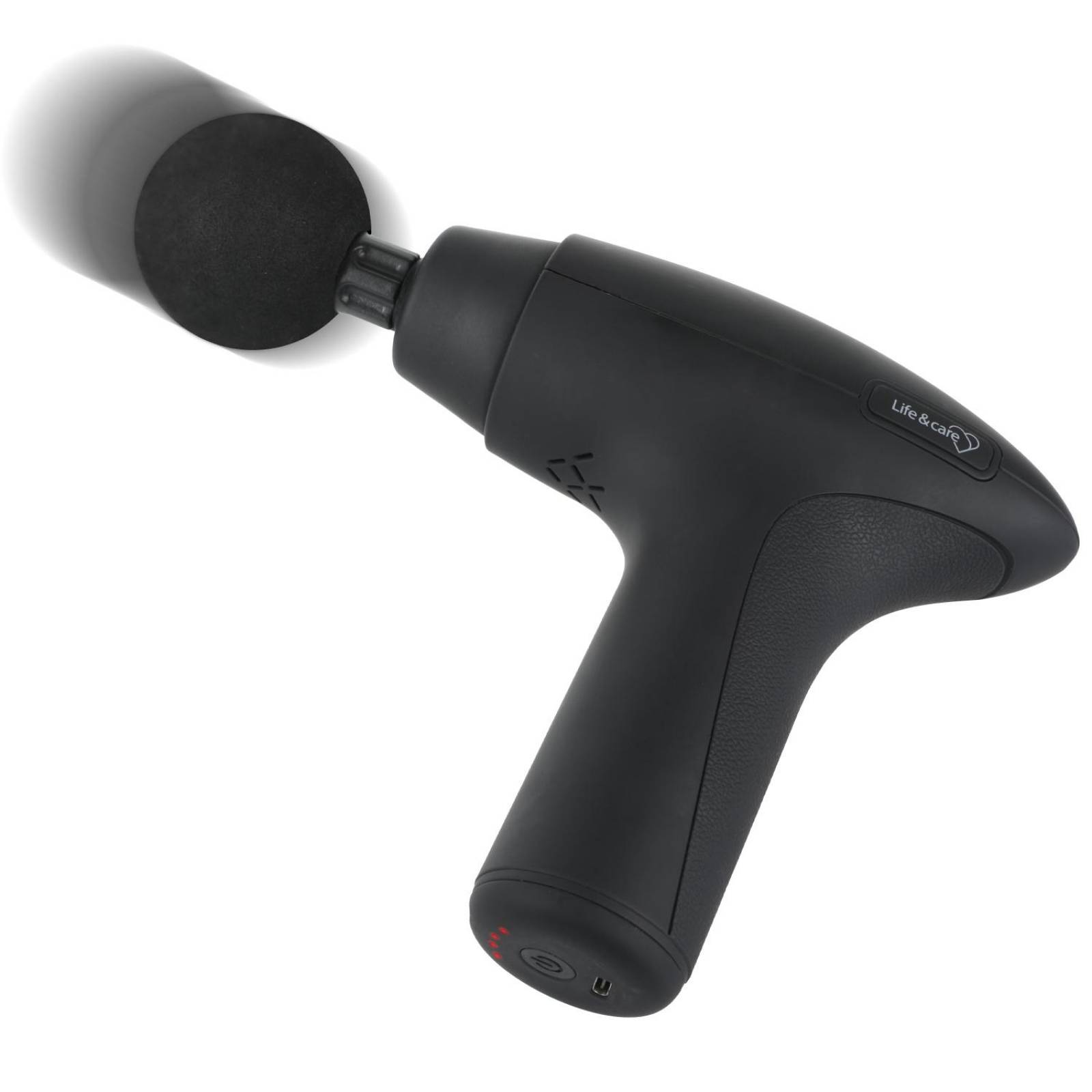 Mini Pistola de Masaje Negro Life&Care 