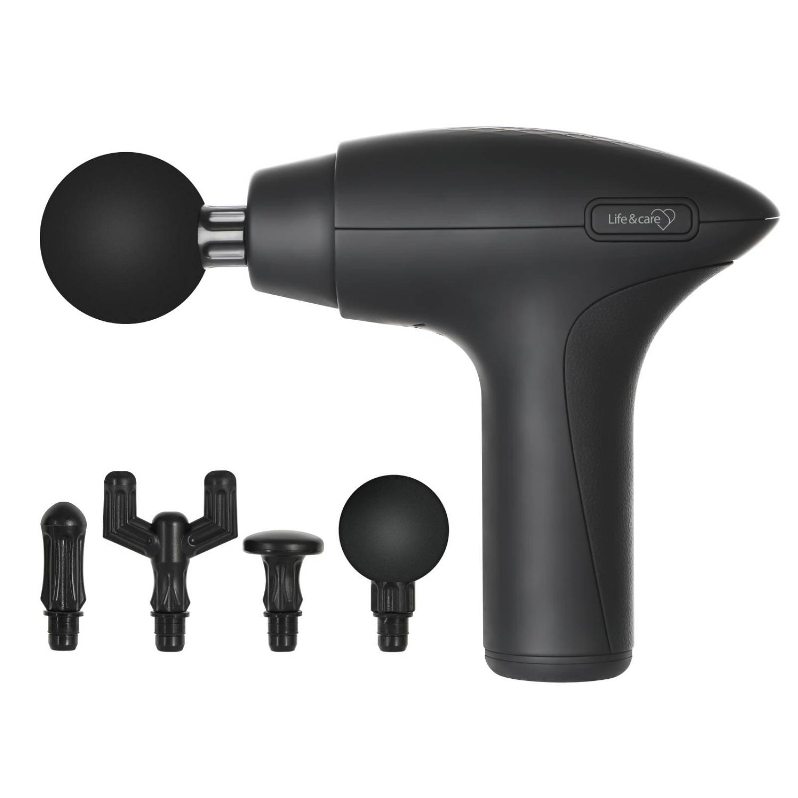 Mini Pistola de Masaje Negro Life&Care 