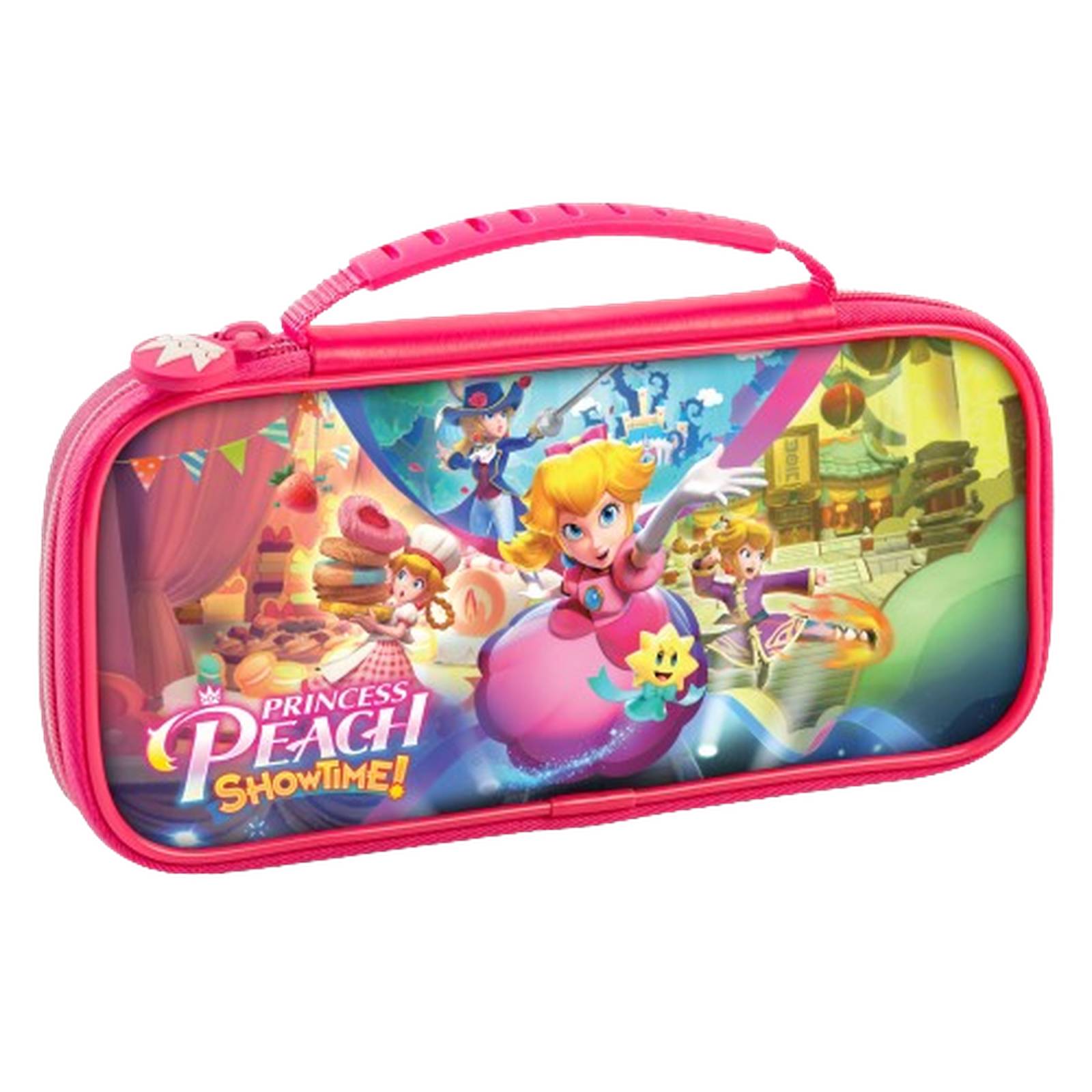 Estuche Nintendo Switch Princesa Peach Rosa Hori 