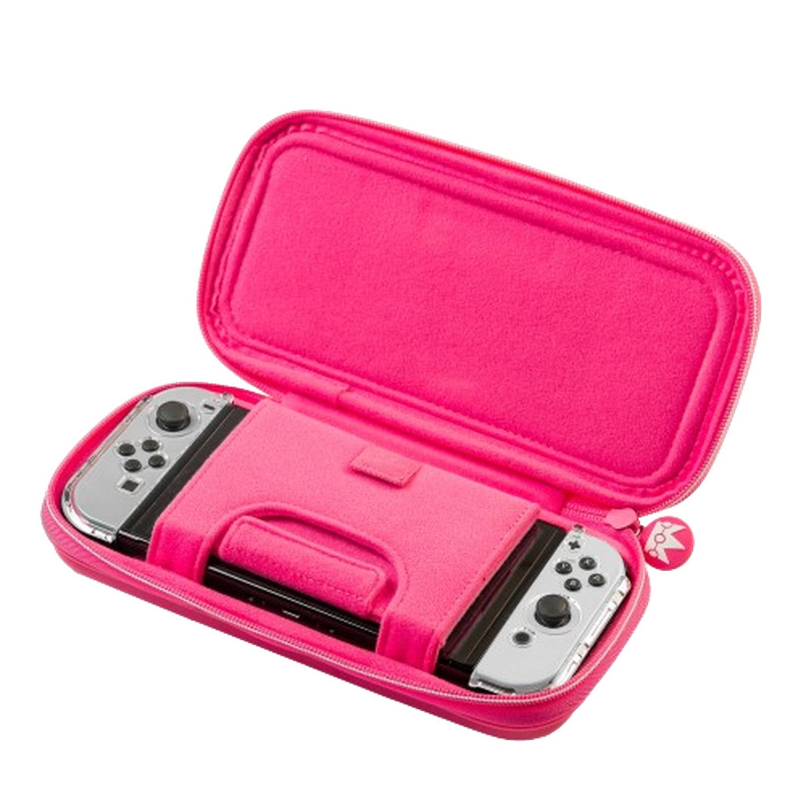 Estuche Nintendo Switch Princesa Peach Rosa Hori 