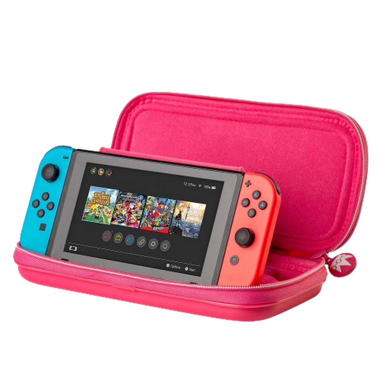 Estuche Nintendo Switch Princesa Peach Rosa Hori 