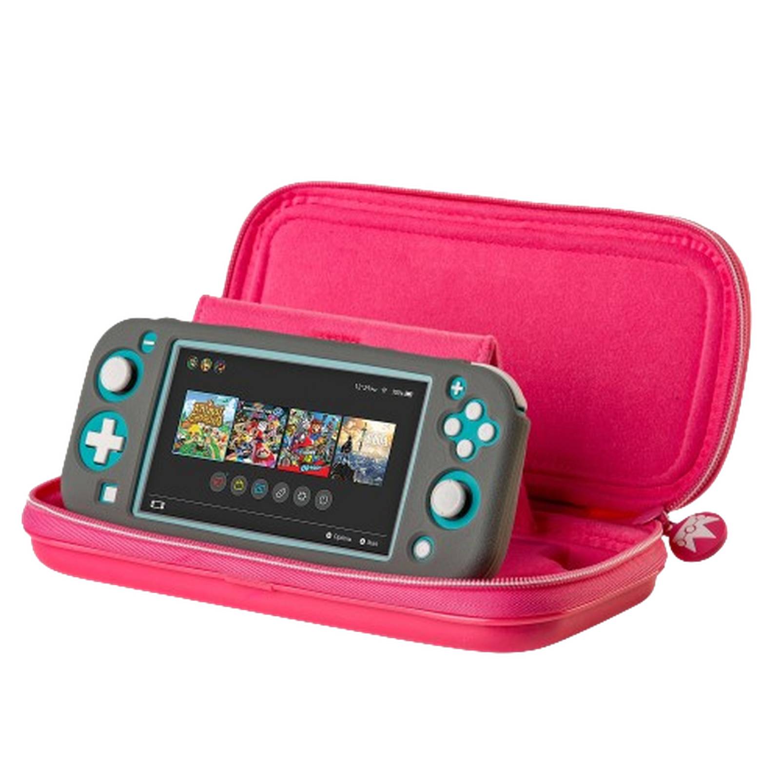 Estuche Nintendo Switch Princesa Peach Rosa Hori 